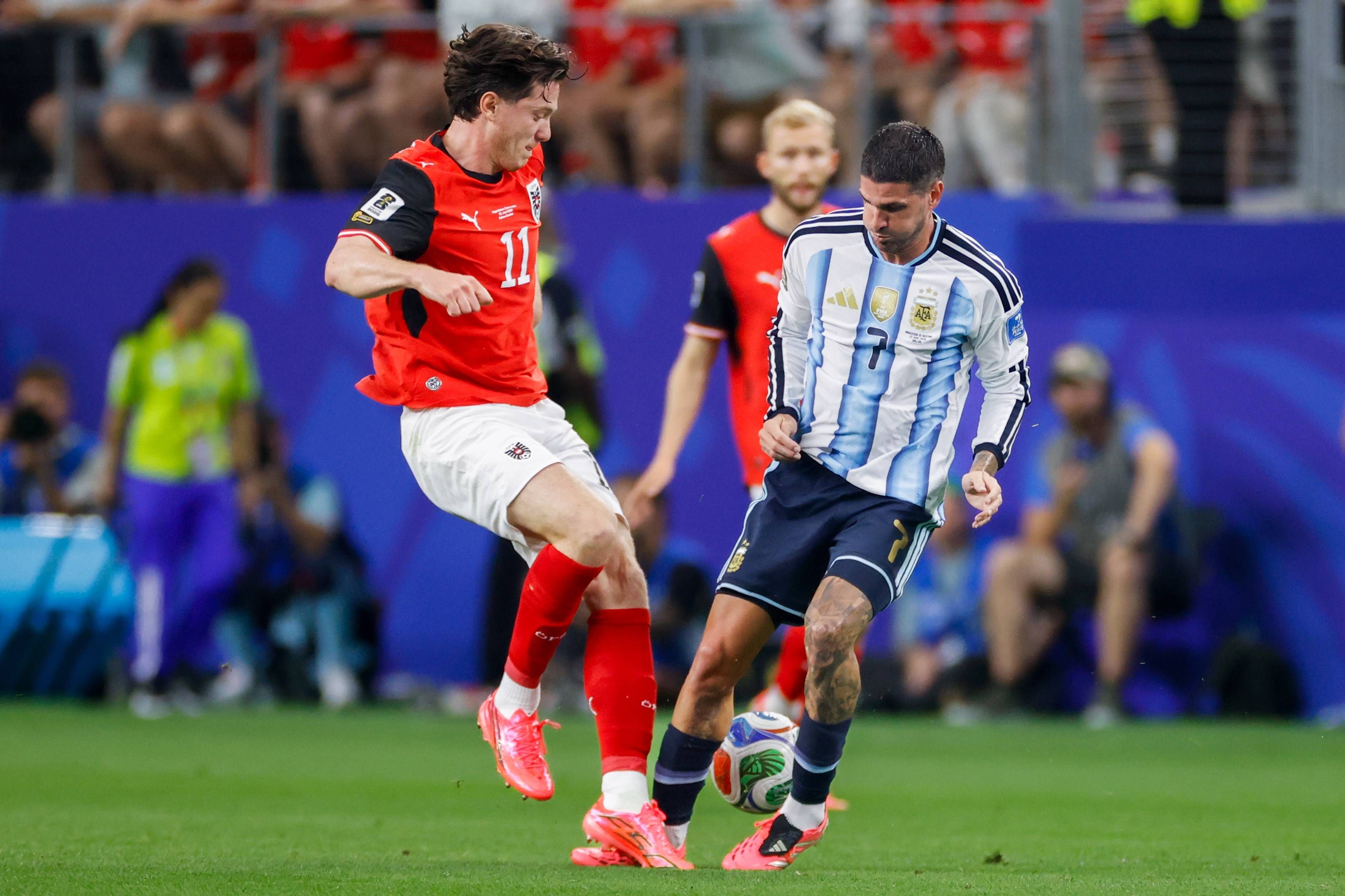 Heute.at - Hundling: Gregoritsch schießt gegen Argentinien-Star