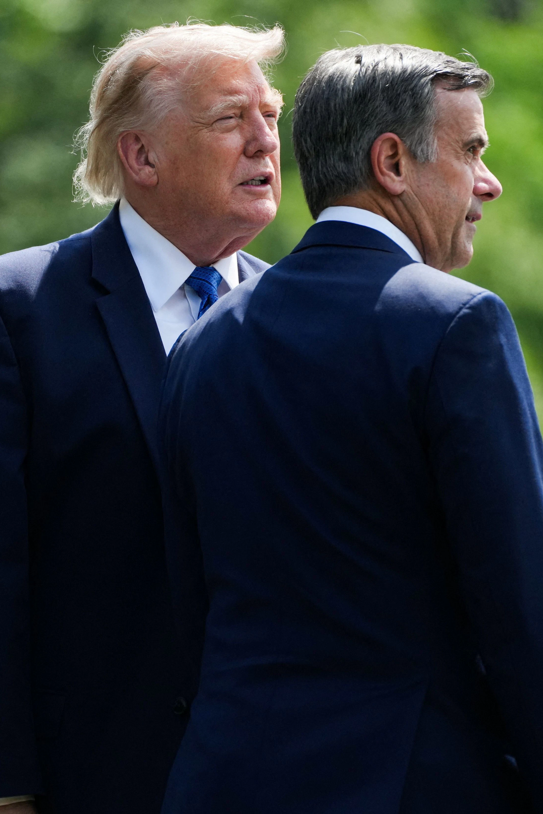 Überbrachte dem Kreml mutmaßlich eine Botschaft von US-Präsident Donald Trump: CIA-Direktor John Ratcliffe (r.)