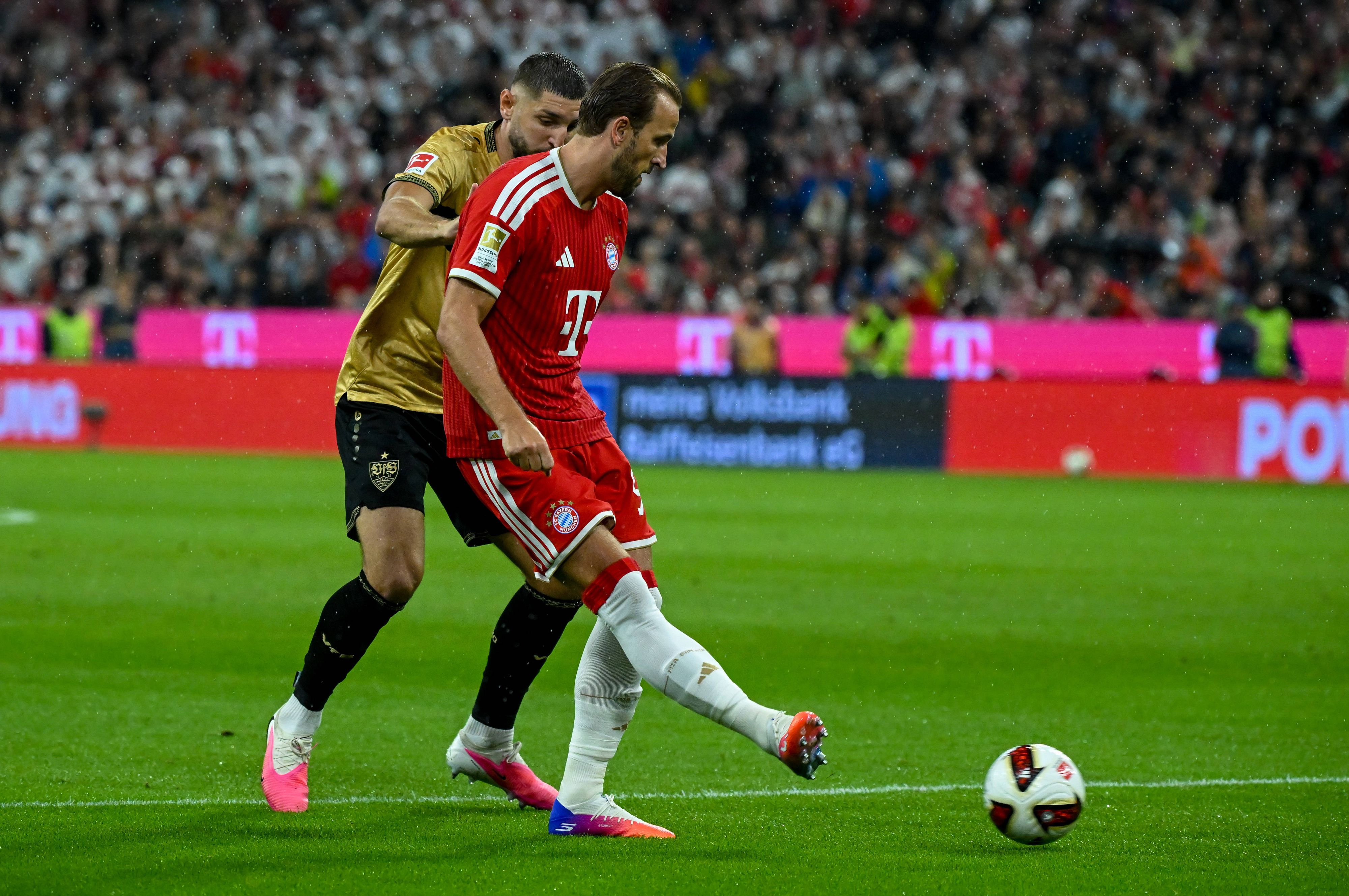 Bayern gegen Stuttgart.