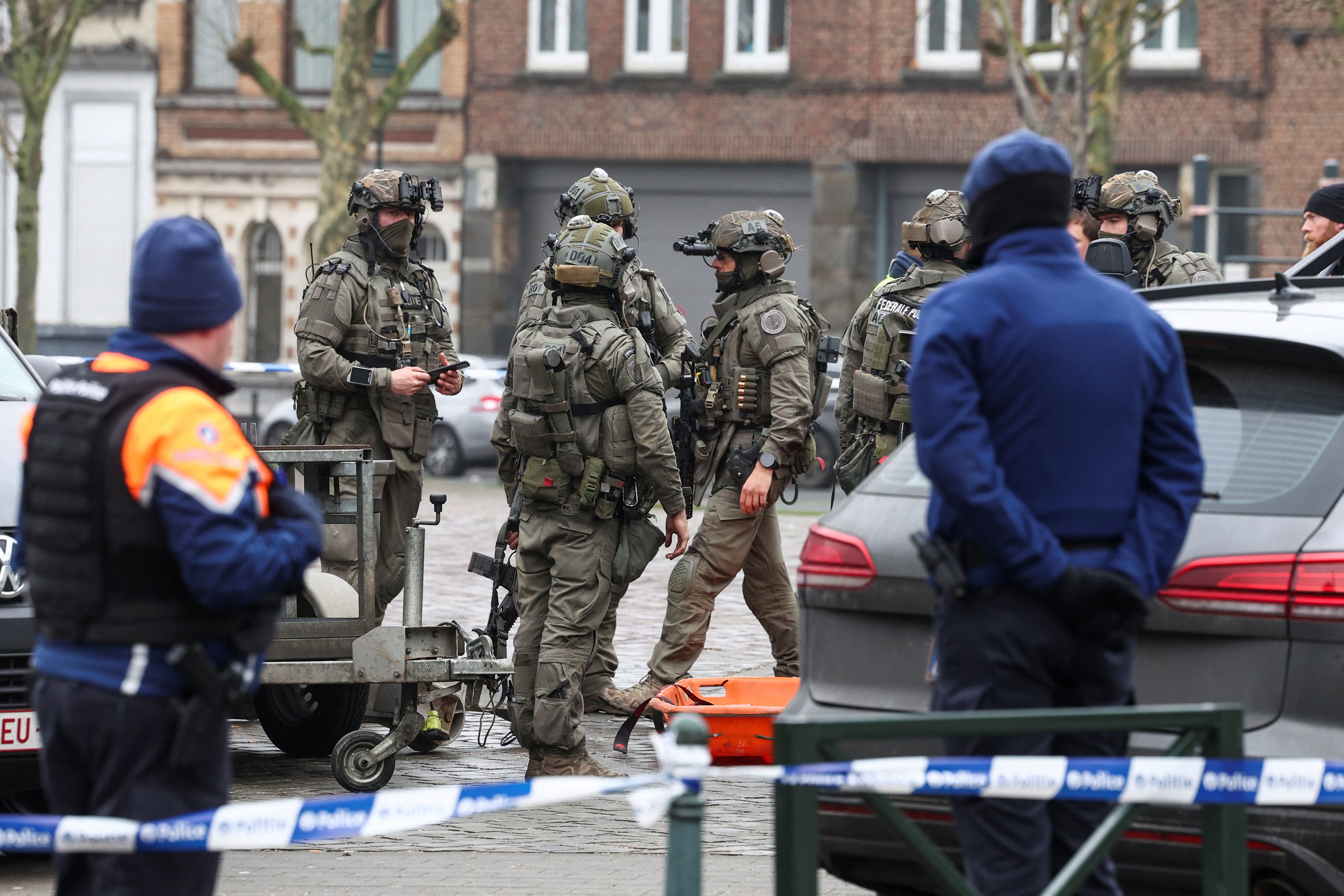 In Brüssel kommt es immer wieder zu Einsätzen wegen Schießereien.