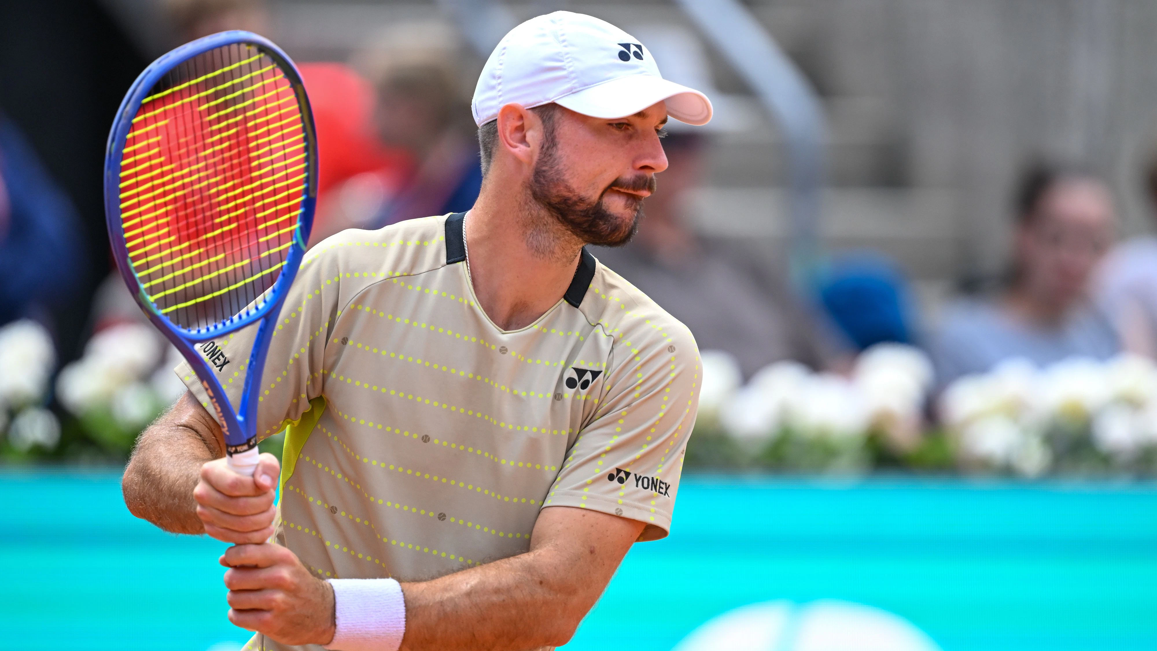 KITZBUEHEL,AUSTRIA,22.JUL.26 - TENNIS - ATP World Tour, Generali Open. Image shows Jurij Rodionov (AUT). Photo: GEPA pictures/ Daniel Schoenherr