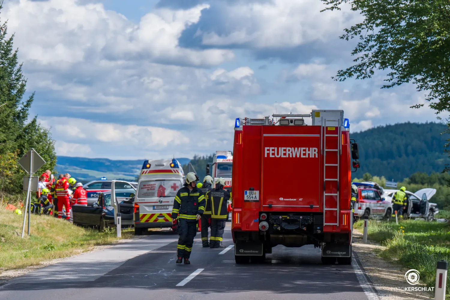 Die Rettungskräfte standen im Großeinsatz. 