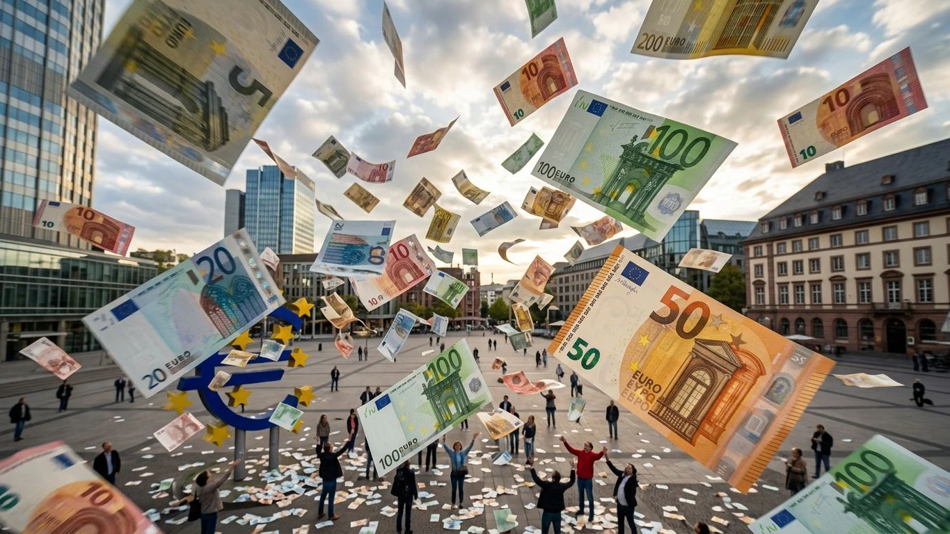 Heute.at - Obdachloser findet Geldkoffer, verstreut Tausende Euro