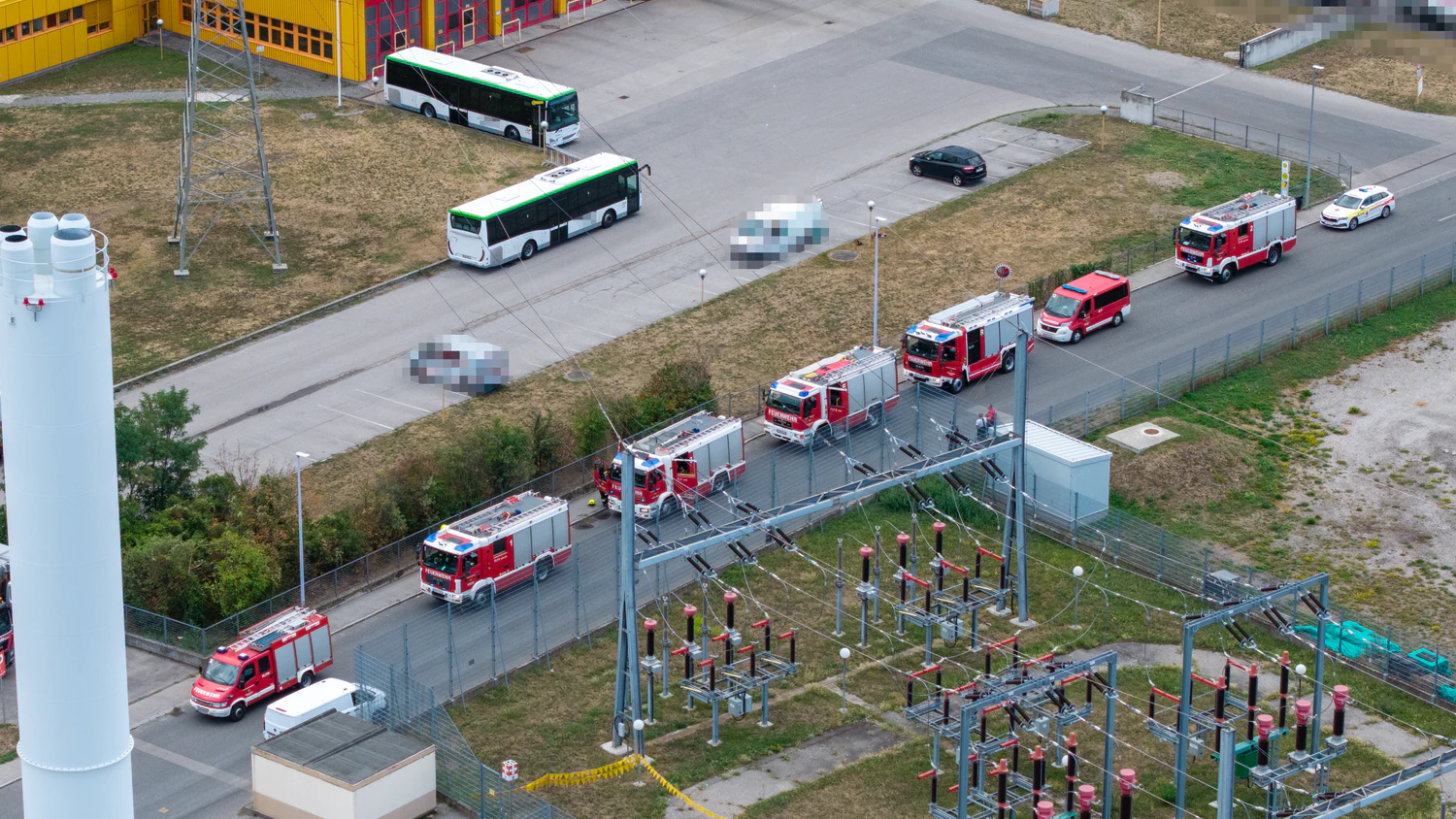 Heute.at - Ersthelfer verhindern Großbrand im Industriegebiet