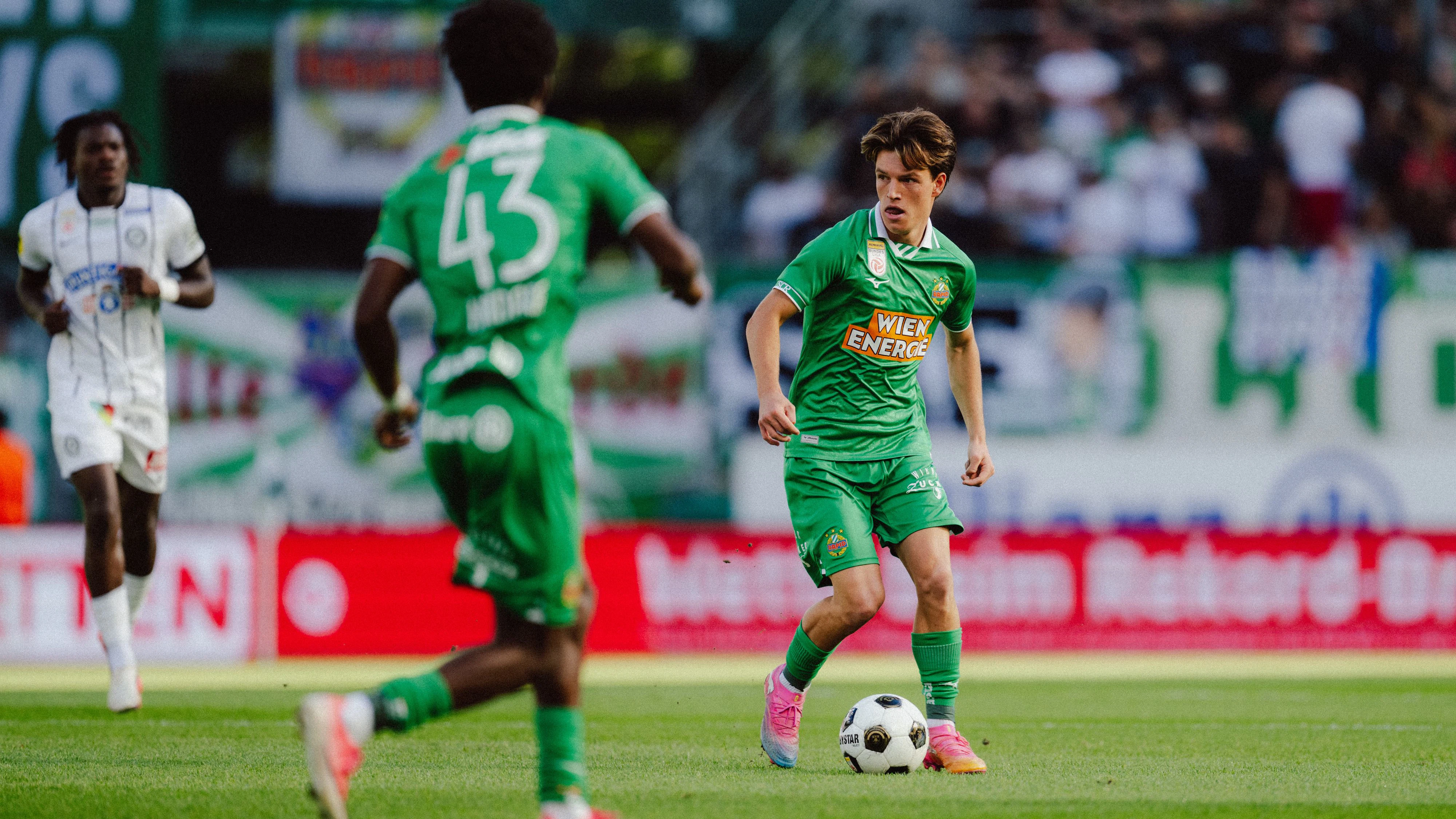 Heute.at - Vier Spiele, vier Siege – Rapid biegt Sturm im Liga-Hit