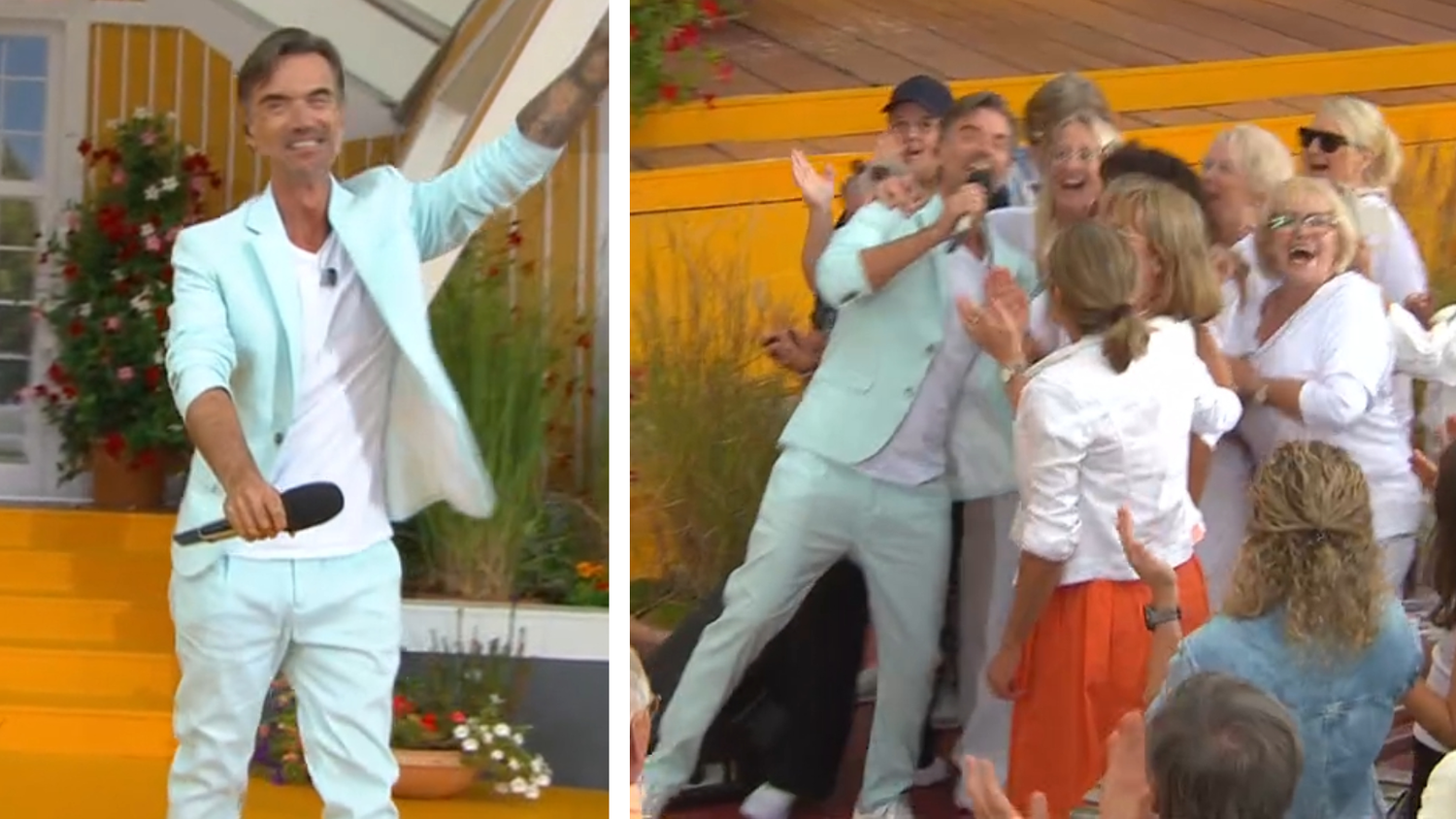Heute.at - Ups! Silbereisen hat Playback-Panne live in TV-Show