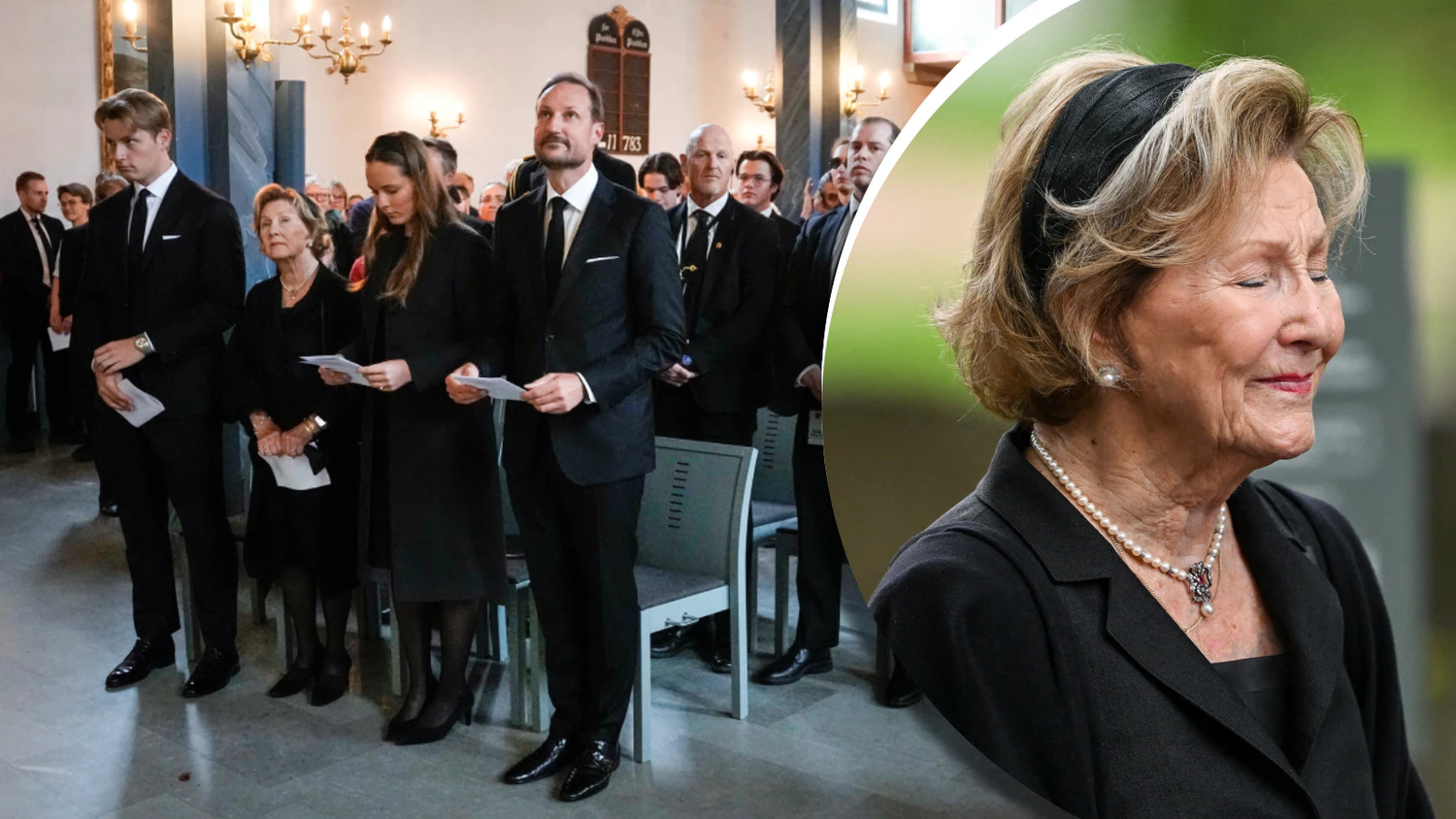 Norwegens Royals trauern um König Harald V..