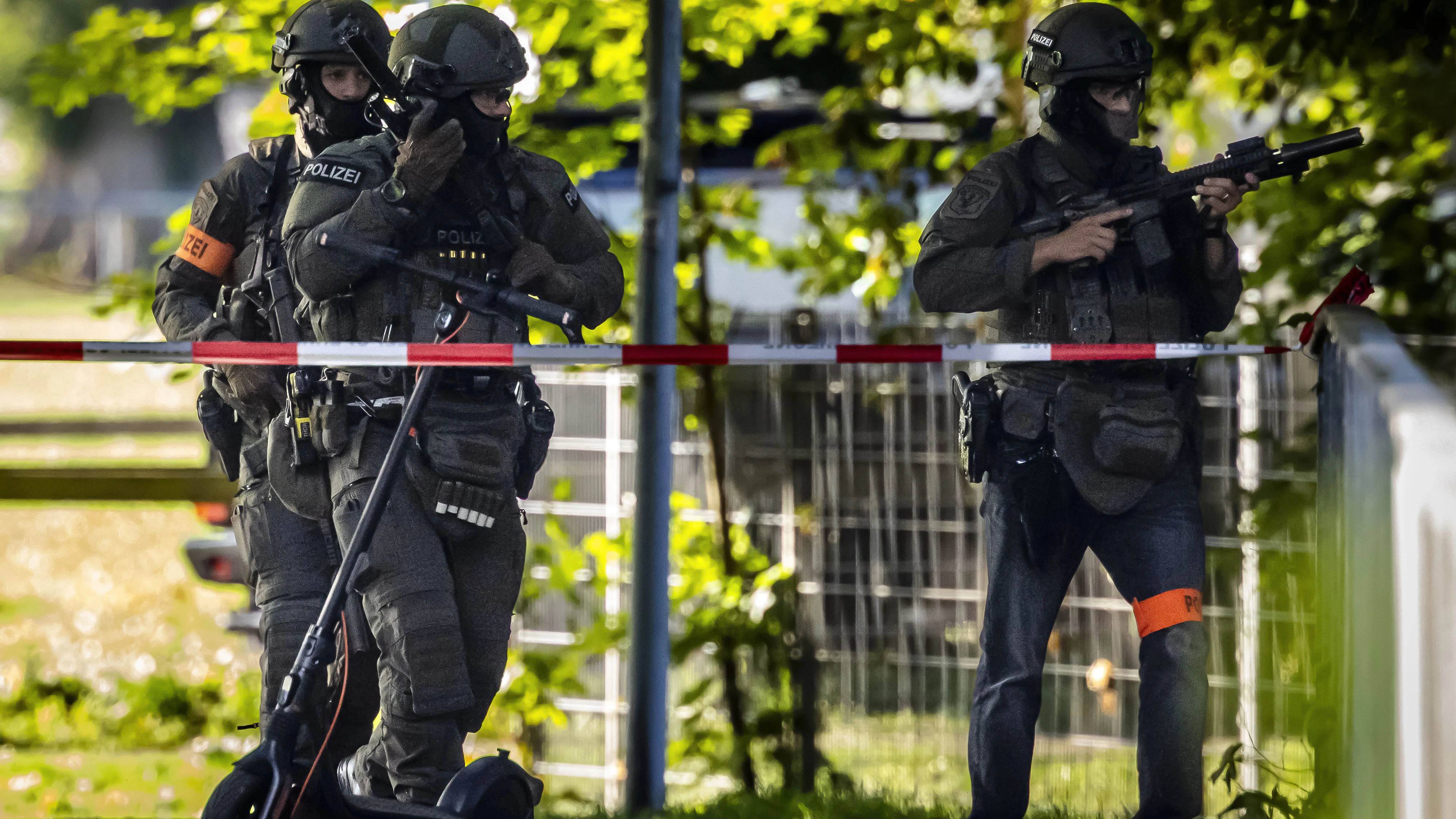Die Polizei konnte einen Tatverdächtigen festnehmen.