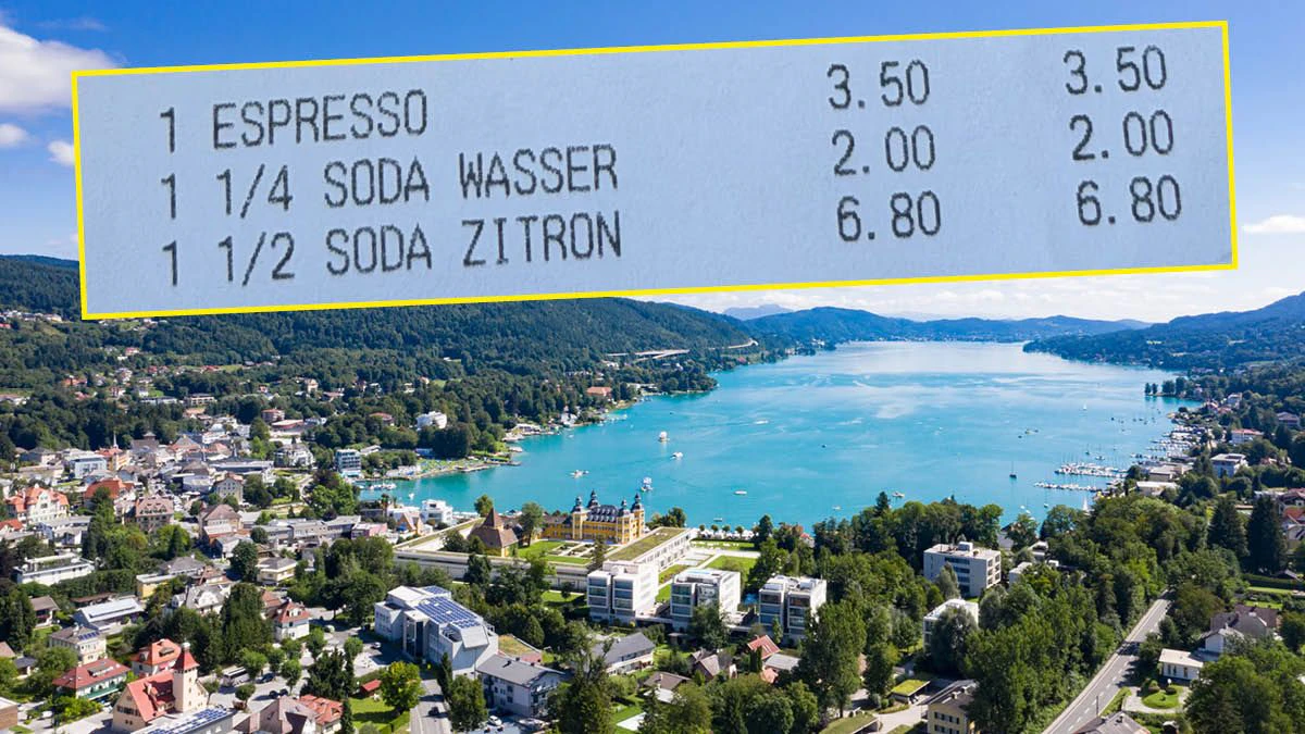 Heute.at - 6,80 Euro für ein Soda Zitron – Ich bin fassungslos!