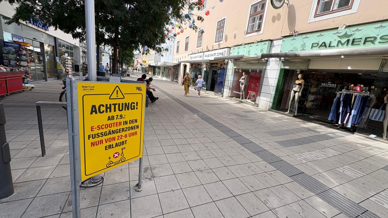 Heute.at - Wr. Neustadt verbannt E-Scooter aus der Innenstadt