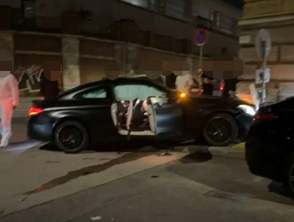 Heute.at - Mercedes rast in Hausmauer! Mega-Crash am Wiener Gürtel