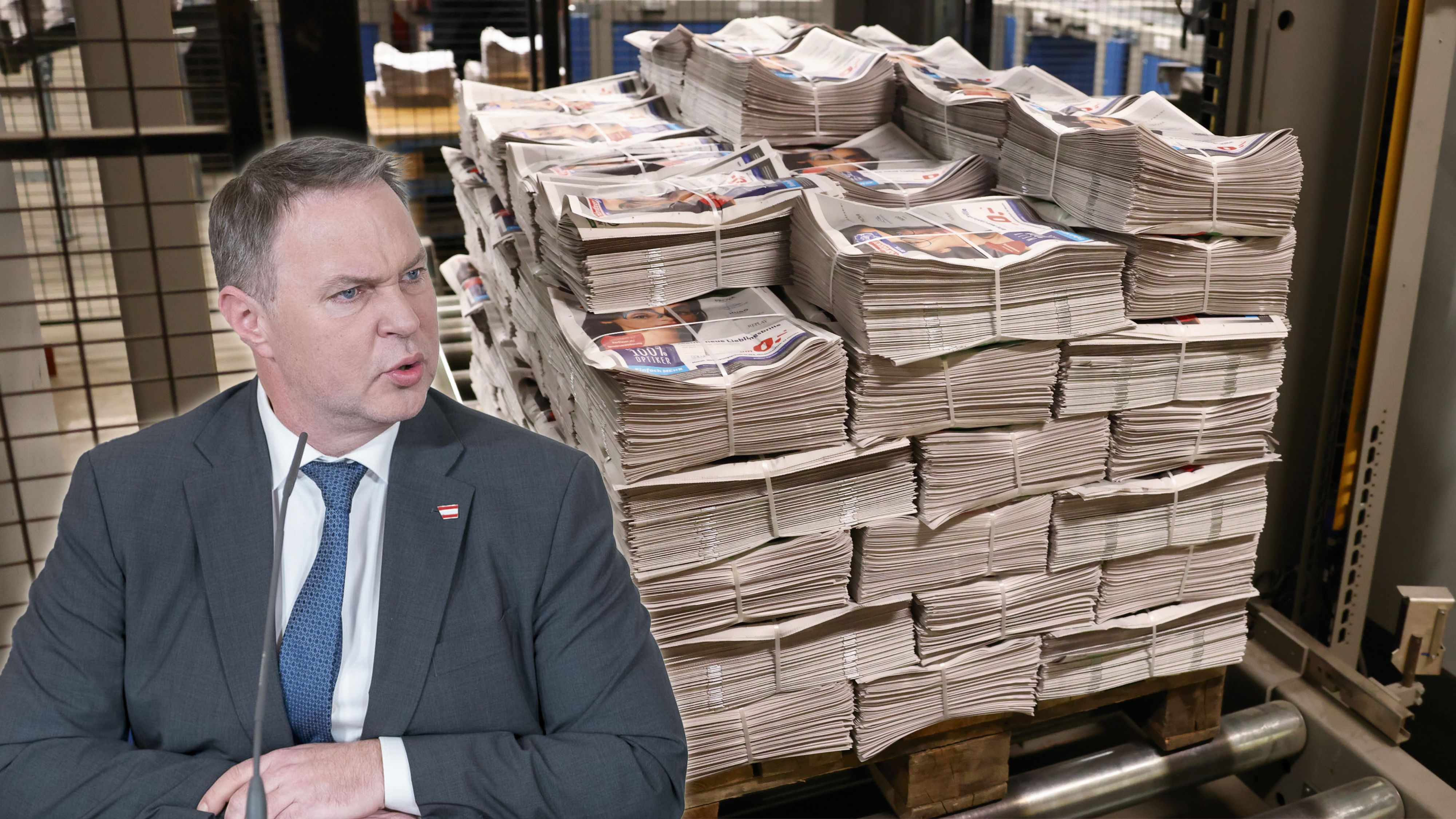 Medienminister Babler fällt mit seinem Gesetzesentwurf durch.
