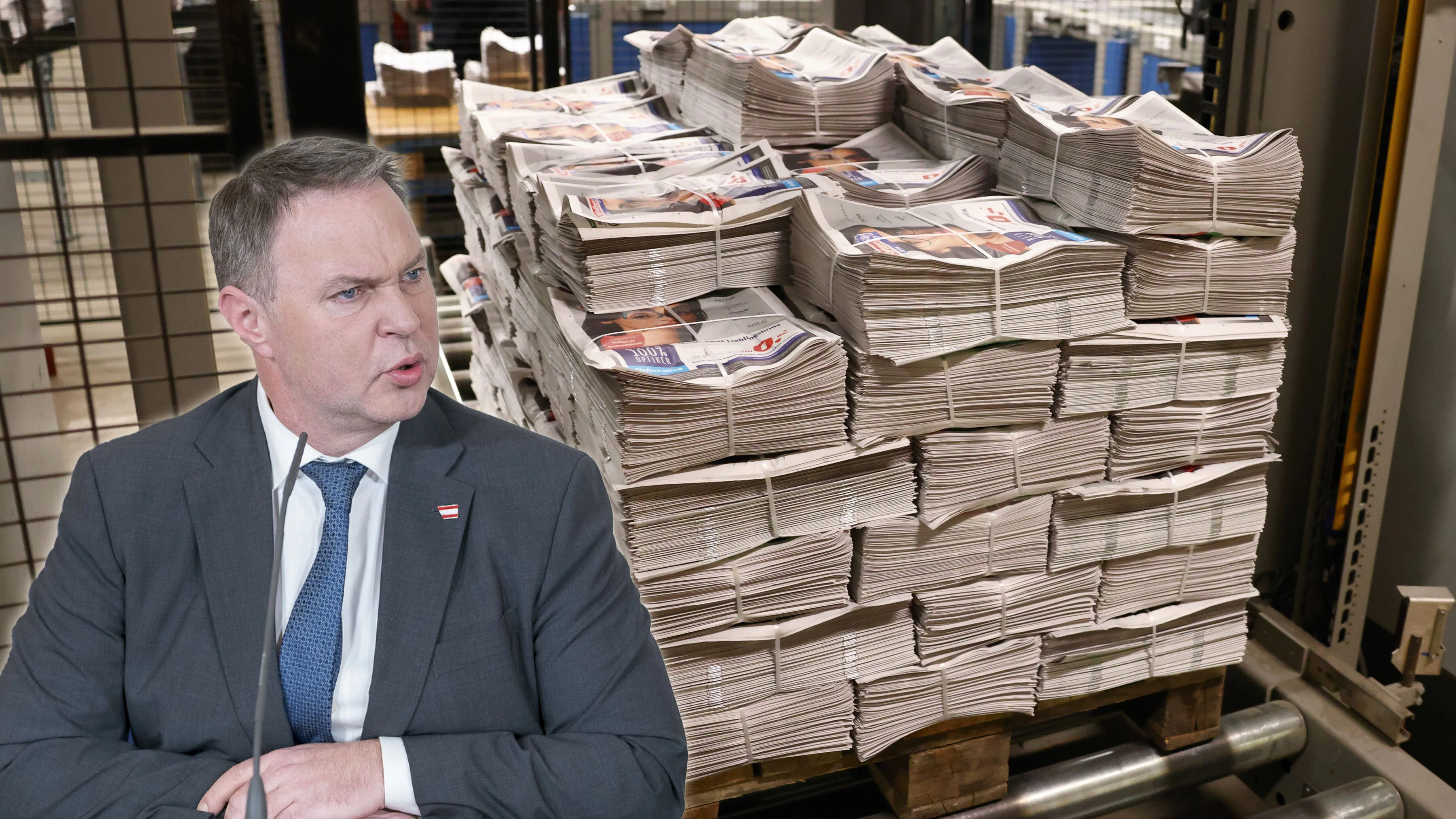 Medienminister Babler fällt mit seinem Gesetzesentwurf durch.