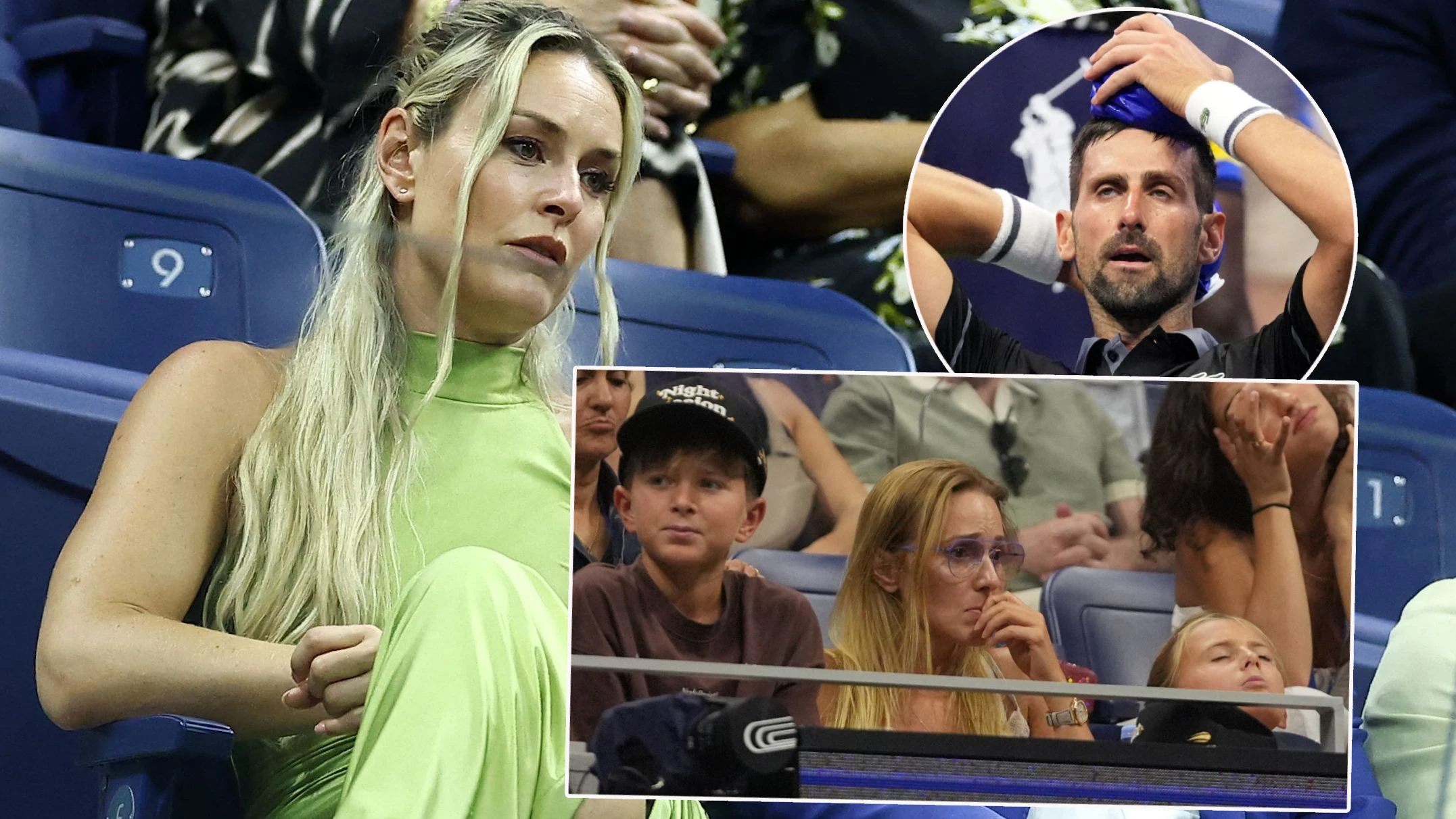 Heute.at - Vonn und Djokovic-Familie bei Körper-Drama geschockt