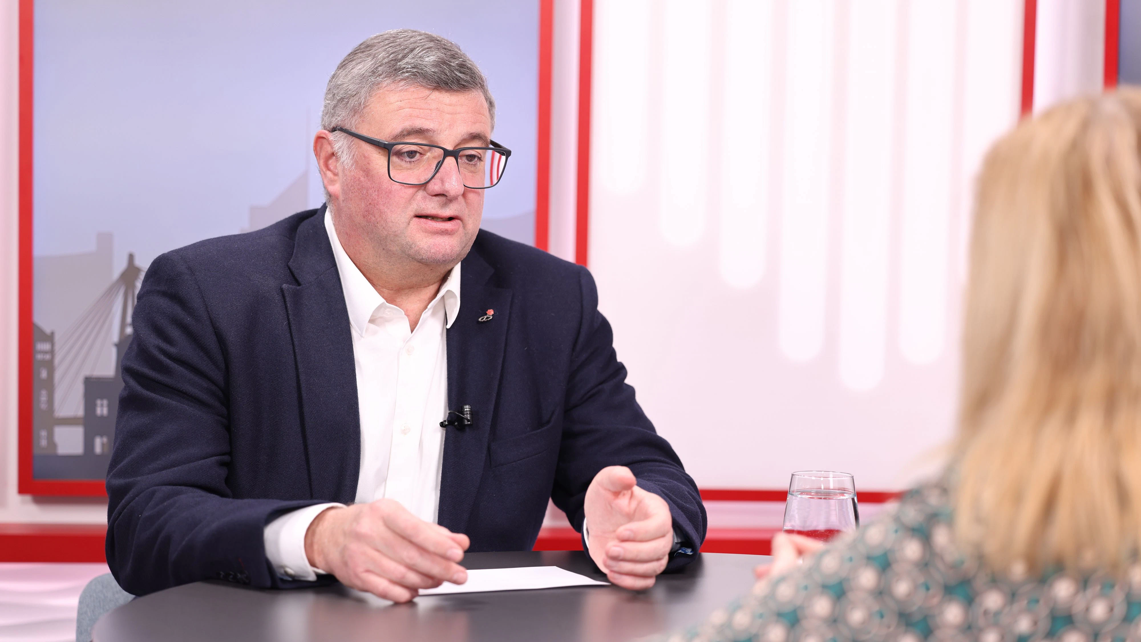 20260119 / interview staatssekretär jörg leichtfried spö / foto: sabine hertel / tageszeitung heute