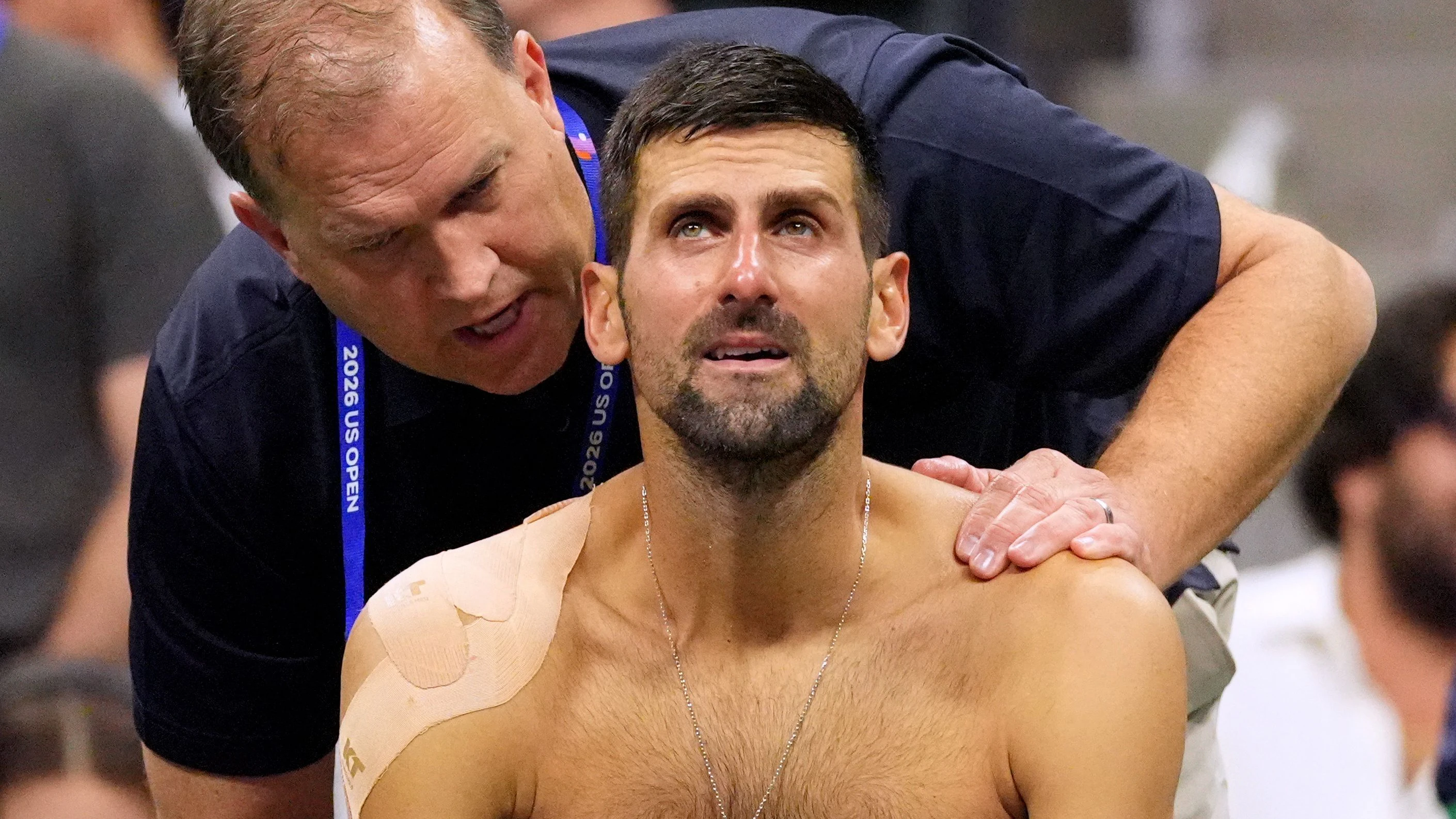 Heute.at - Tränen, Erbrechen, Aus! Djokovic mit US-Open-Albtraum