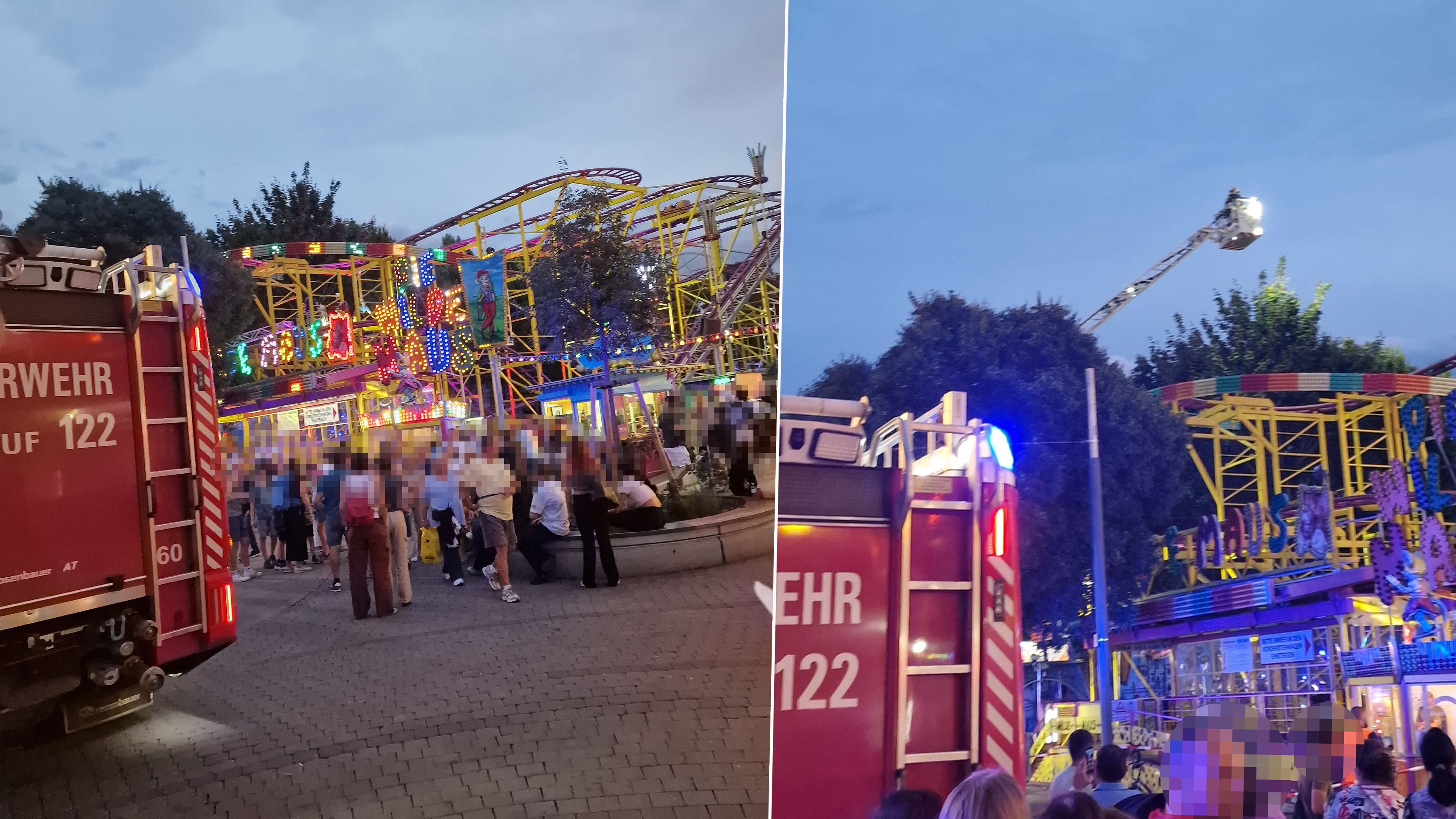 Heute.at - Drama im Prater! 5 Personen in Schwindel-Höhe gefangen