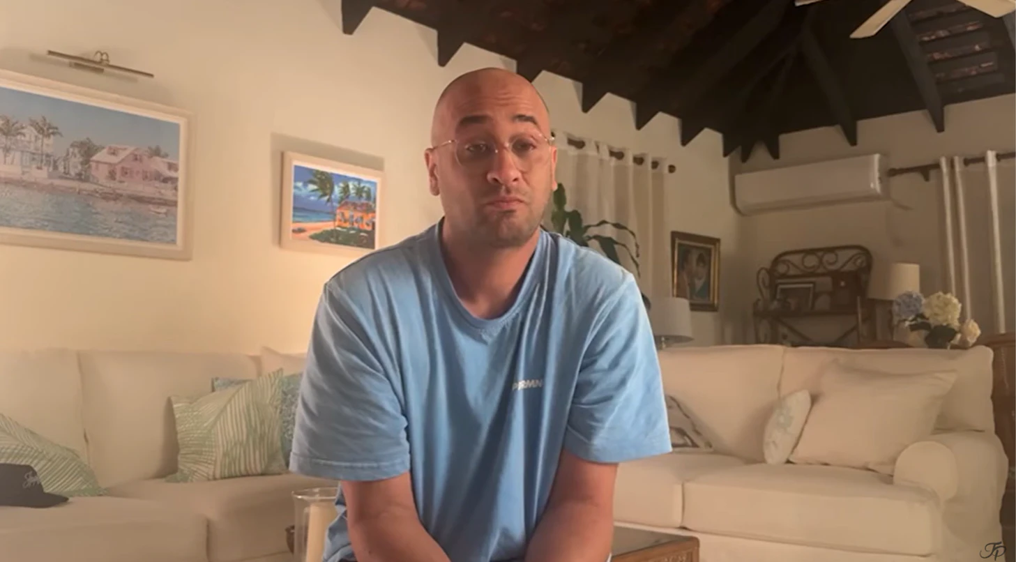Jean Pierre Kraemer in seinem letzten Video an seine Fans. 