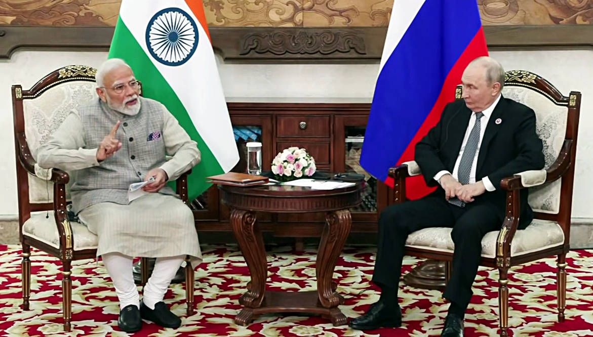 Indiens Premier Modi forderte ein Ende des Kriegs in der Ukraine.