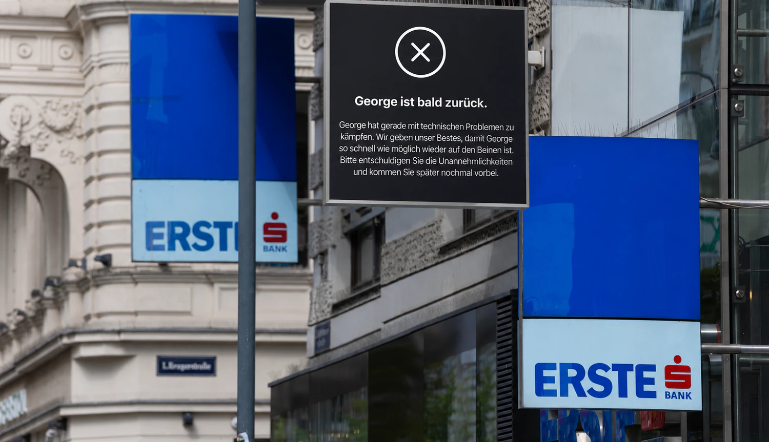 Mega-Andrang bei Erste Bank: George-Login eingeschränkt