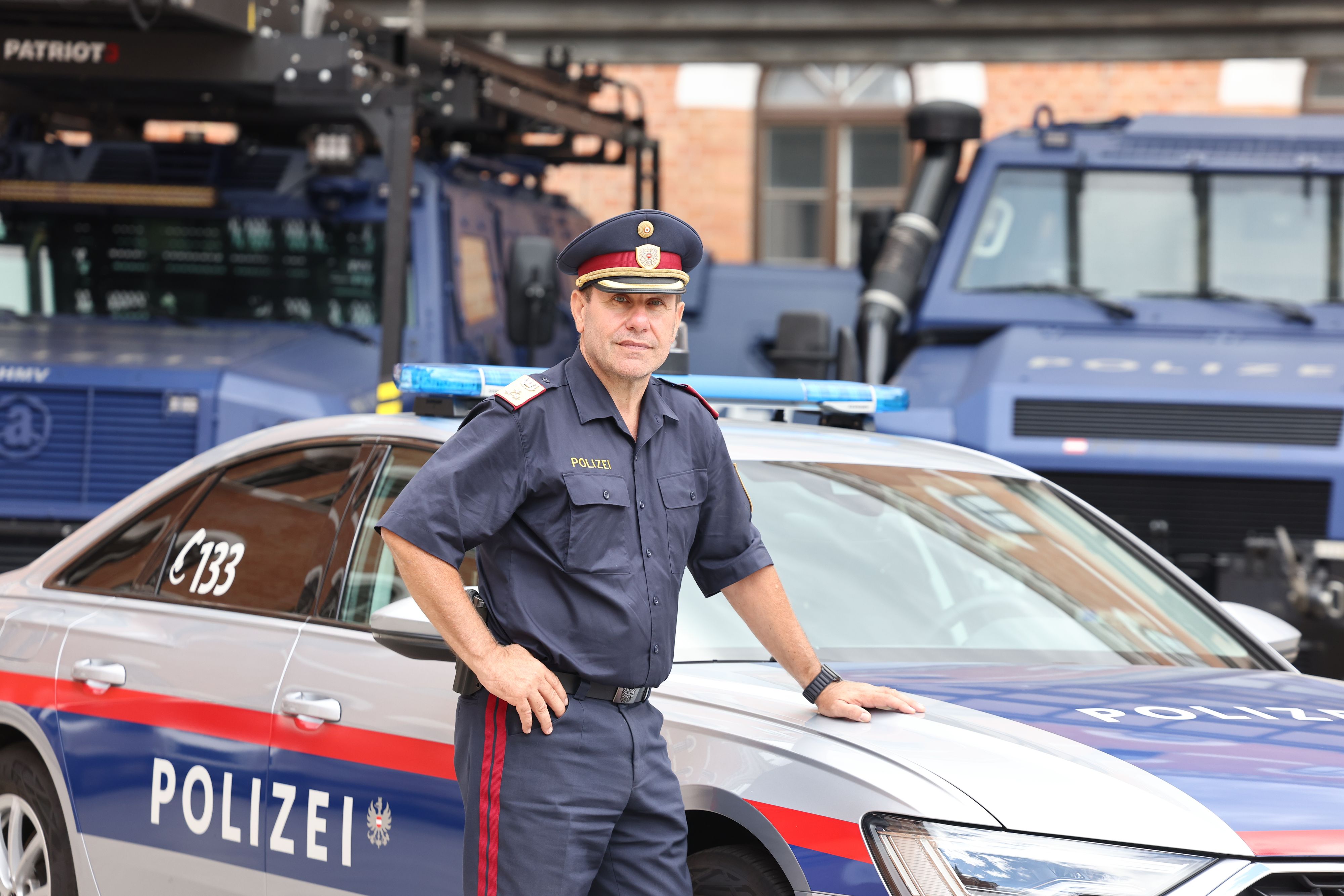 Bundespolizeidirektor Michael Takács