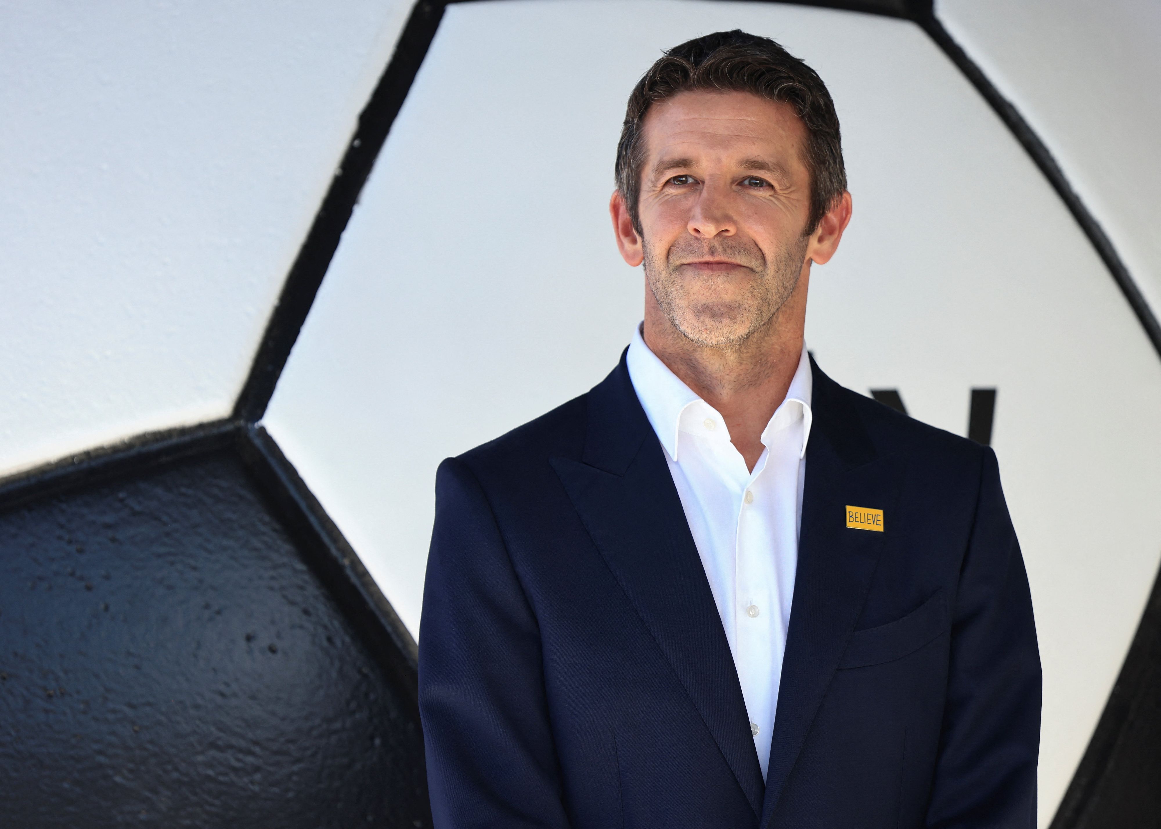 Der neue Apple-Chef John Ternus bei der Staffel-Premiere der Apple TV Serie 