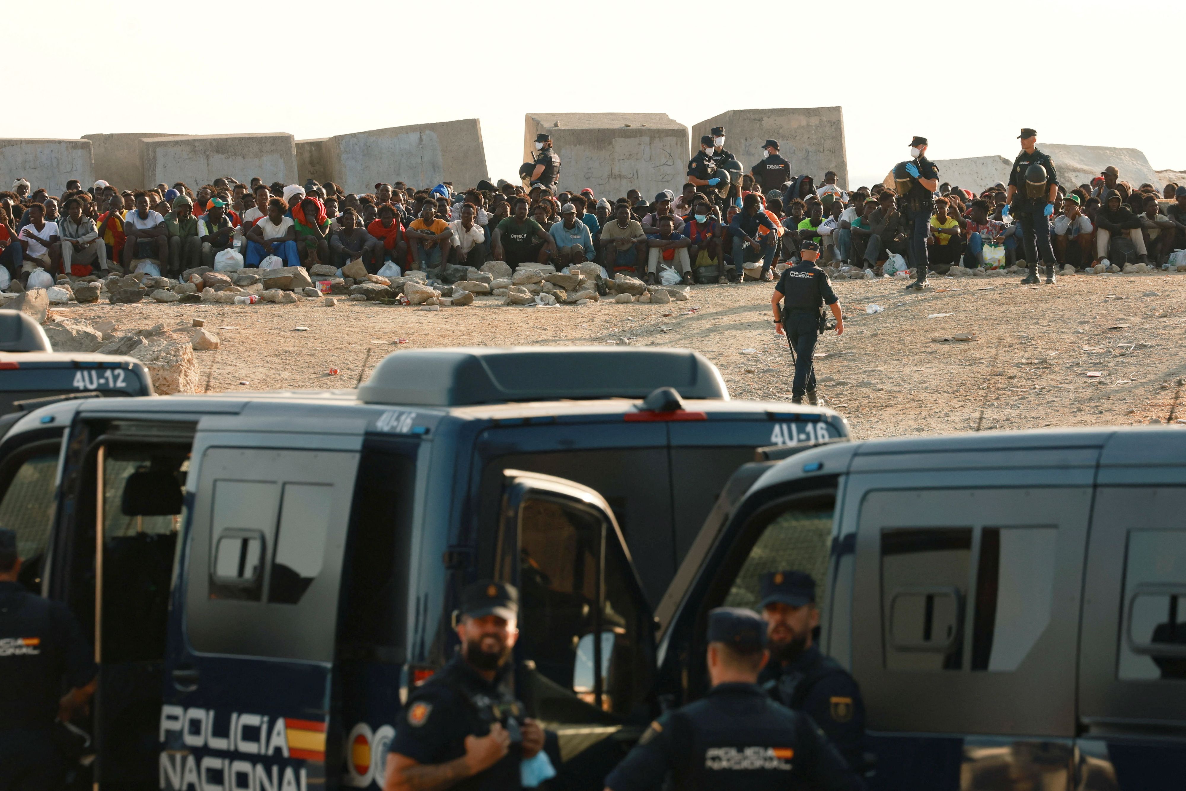 Spanien schnürt Hilfspaket für Exklave Ceuta. (Symbolbild)