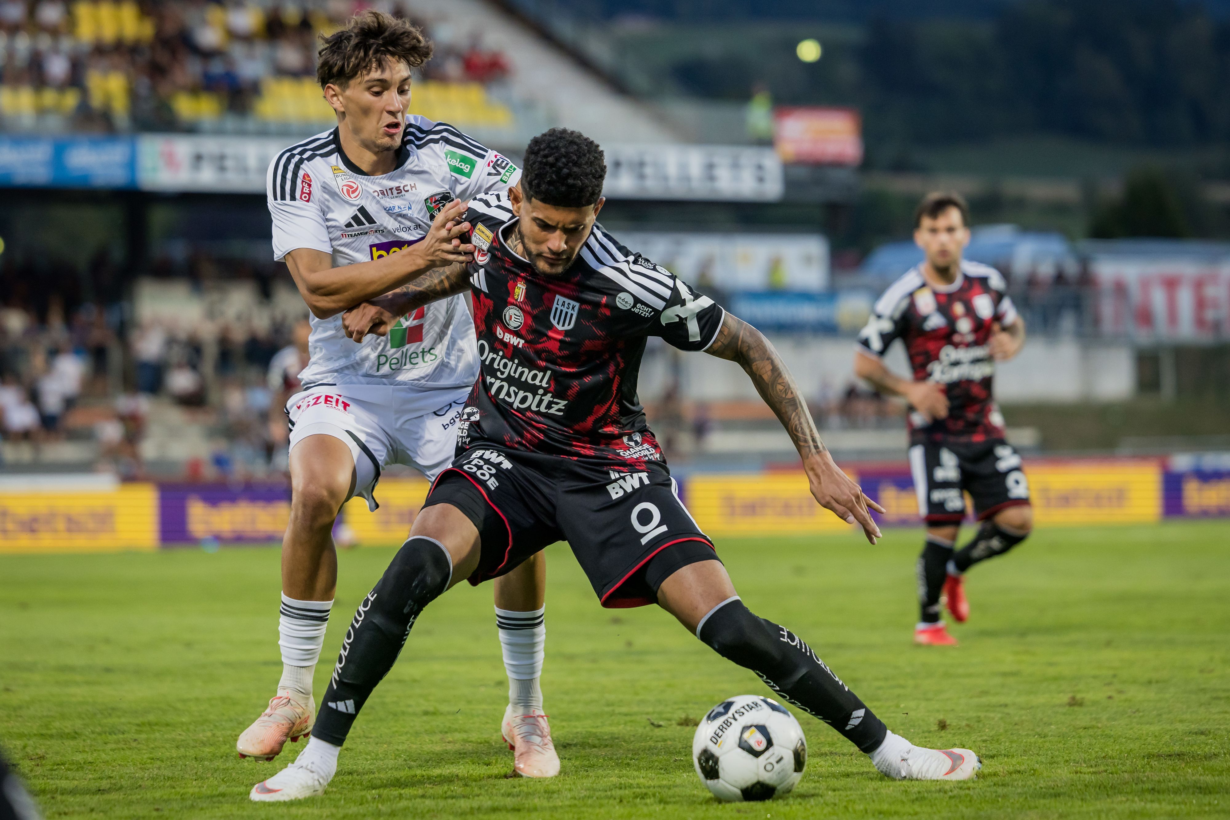 Wolfsberg und der LASK im Nachtragsspiel der Bundesliga. 