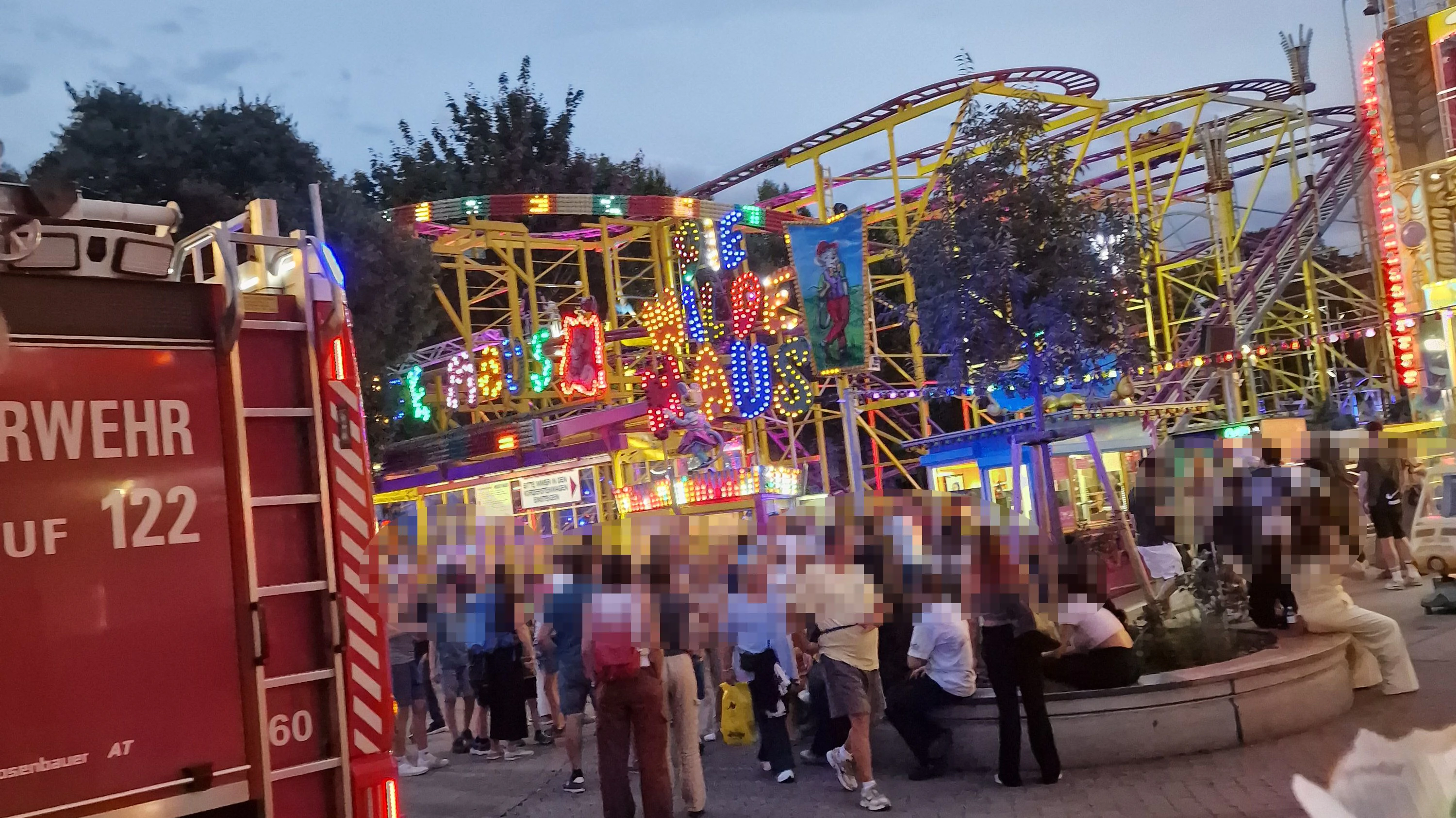 Störung im Prater – Feuerwehr muss 5 Personen retten