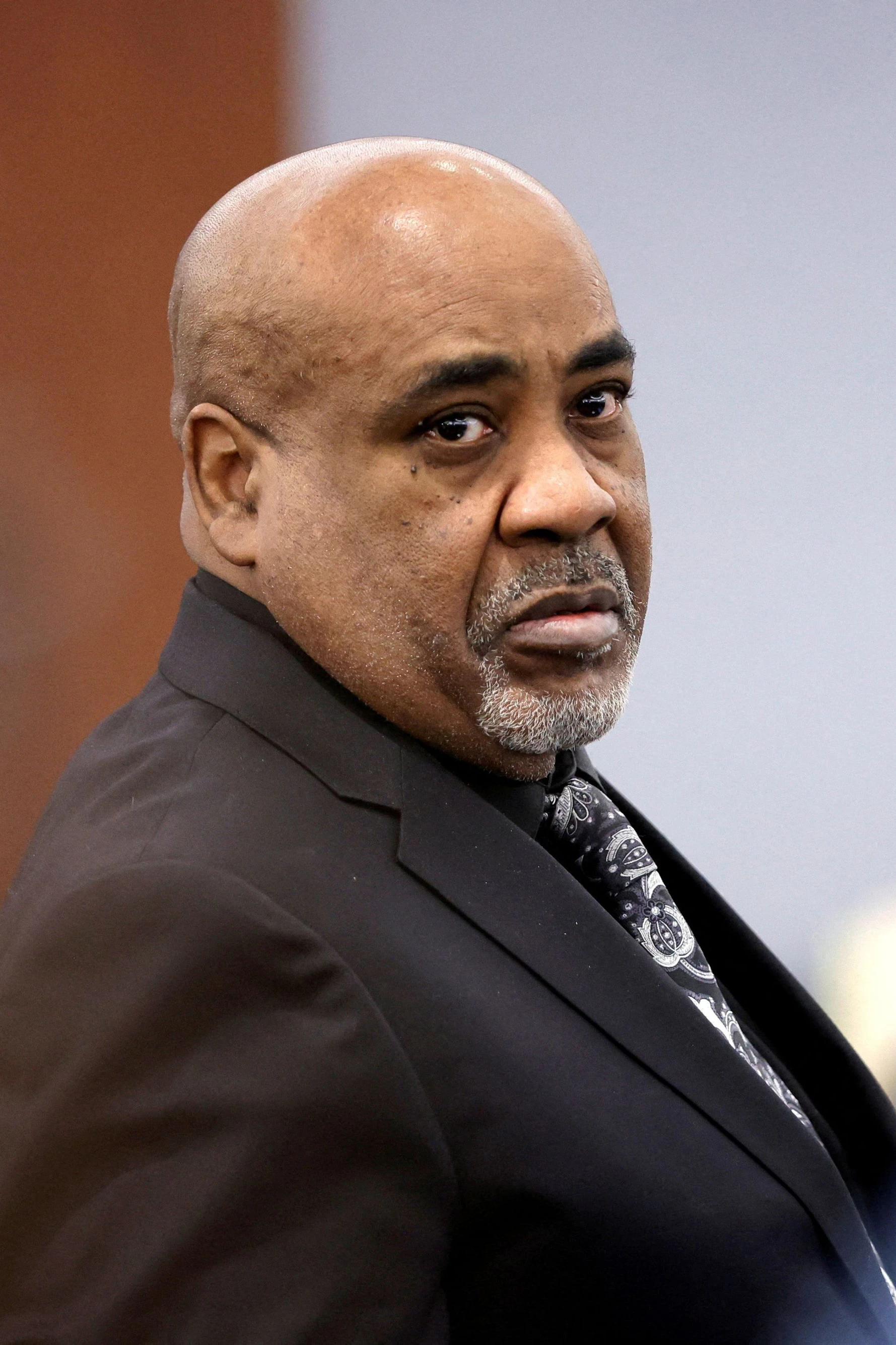 Duane "Keffe D" Davis am letzten Verhandlungstag: Der Boss der South Side Compton Crips wurde des Mordes an Tupac Shakur schuldig gesprochen