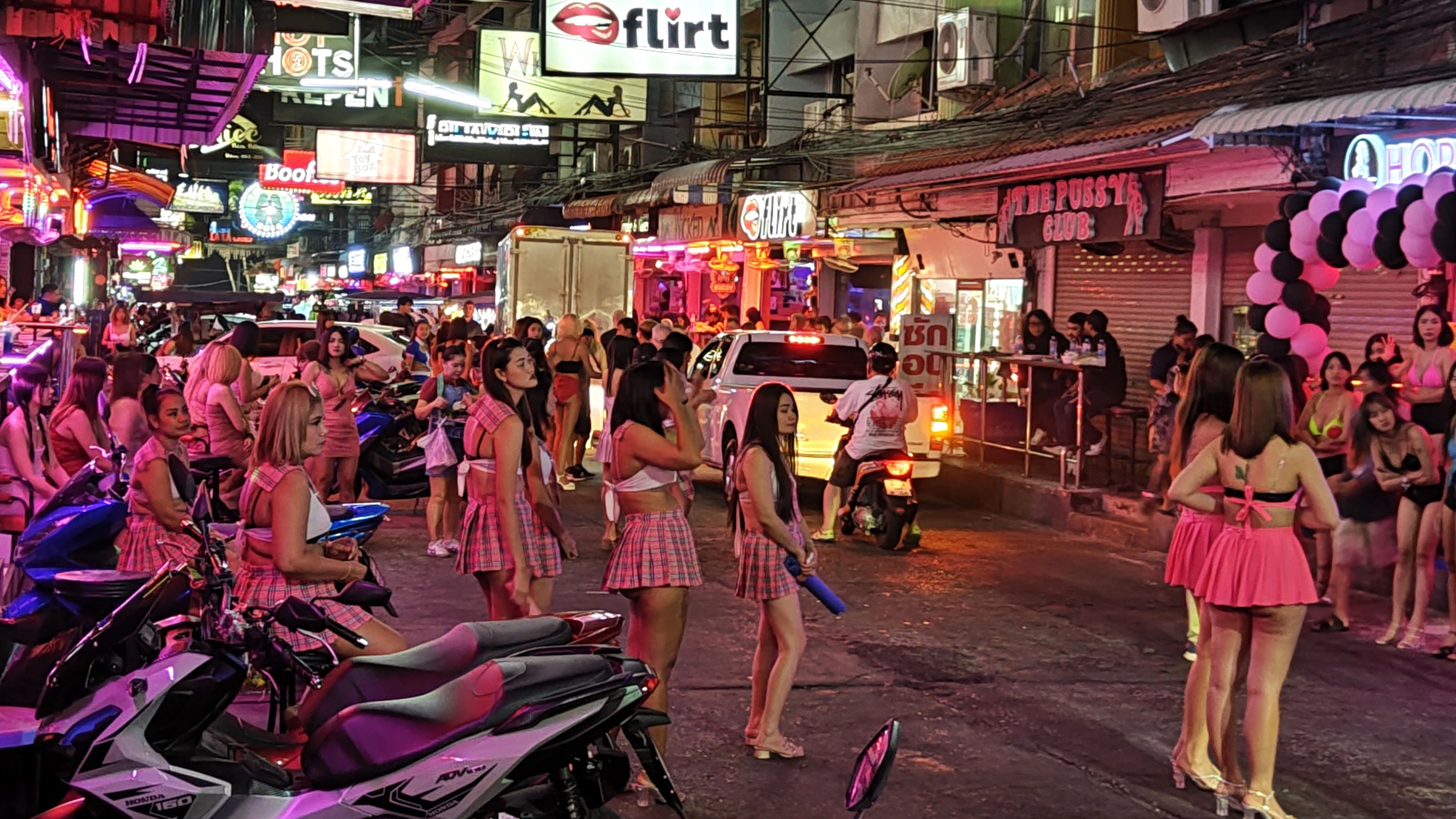 Pattaya gilt als eines der beliebtesten Ziele in Thailand für Sex-Tourismus.