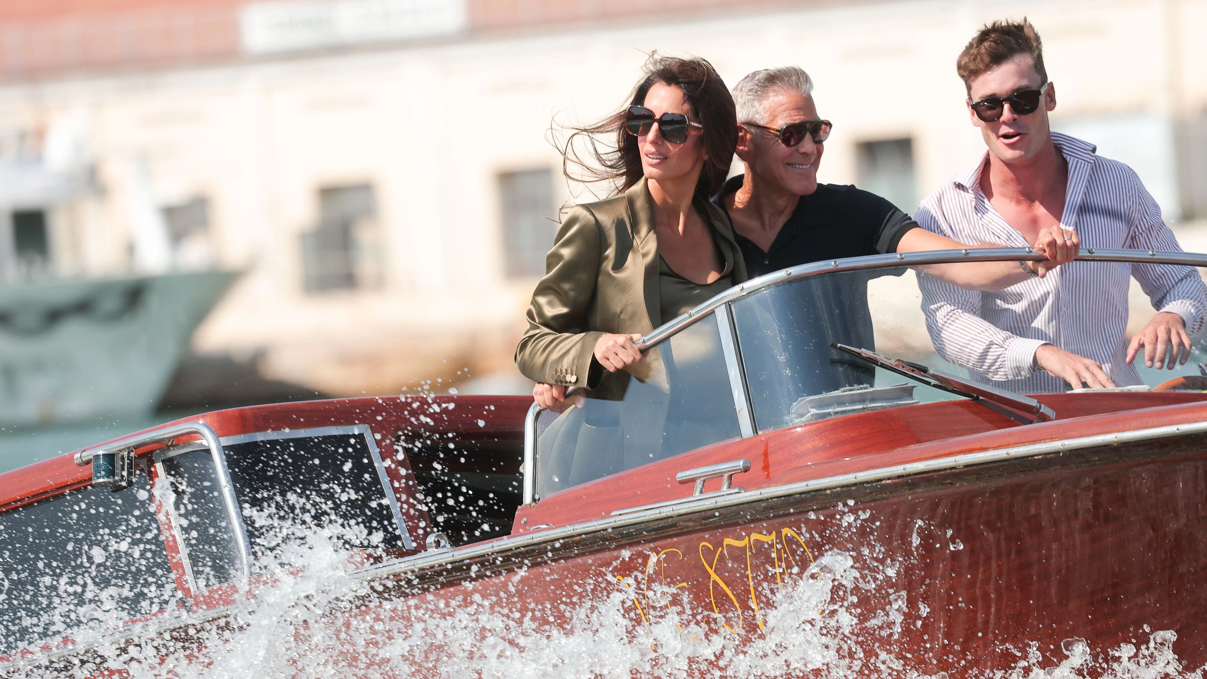 Amal und George Clooney