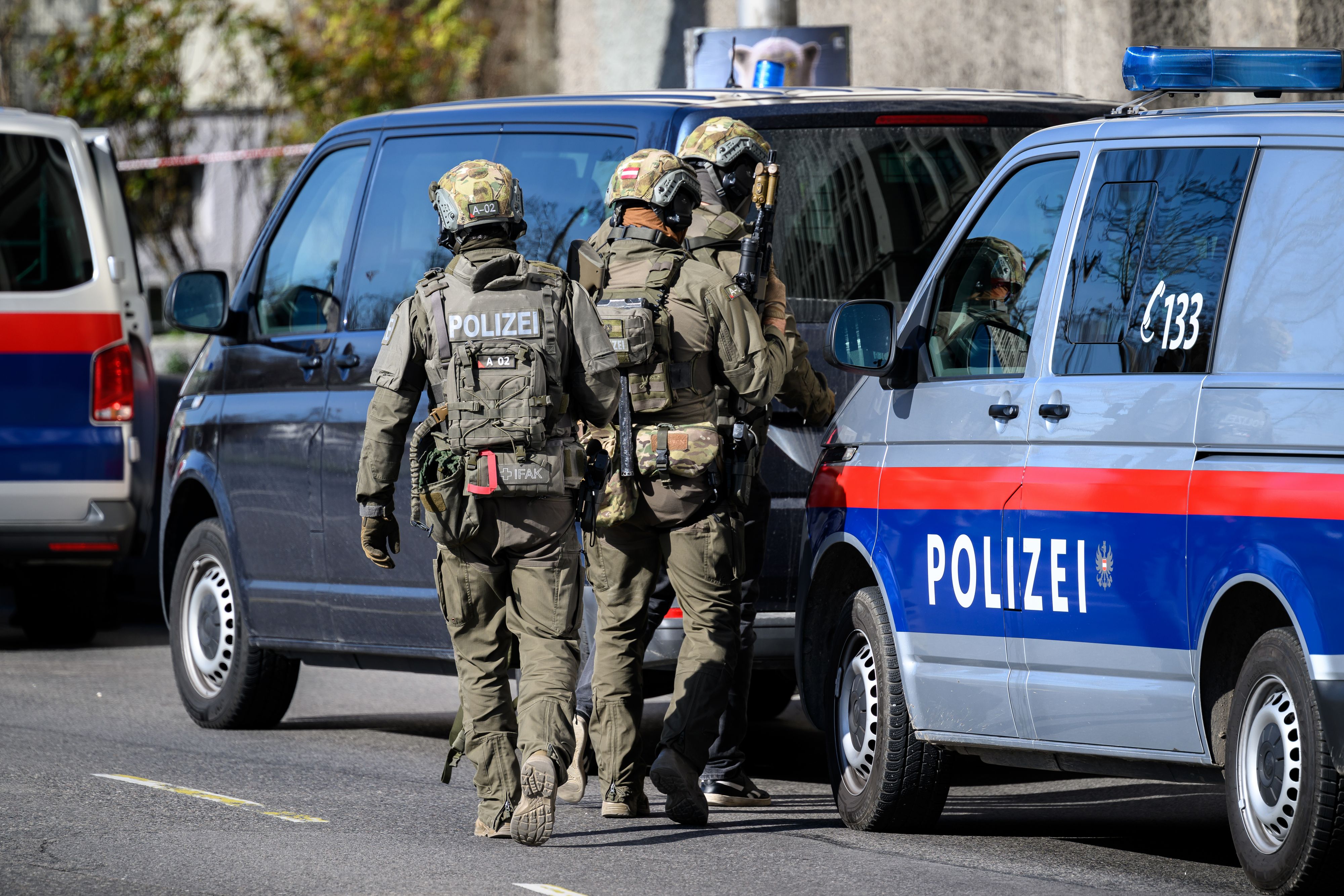 Das Einsatzkommando Cobra war vor Ort.