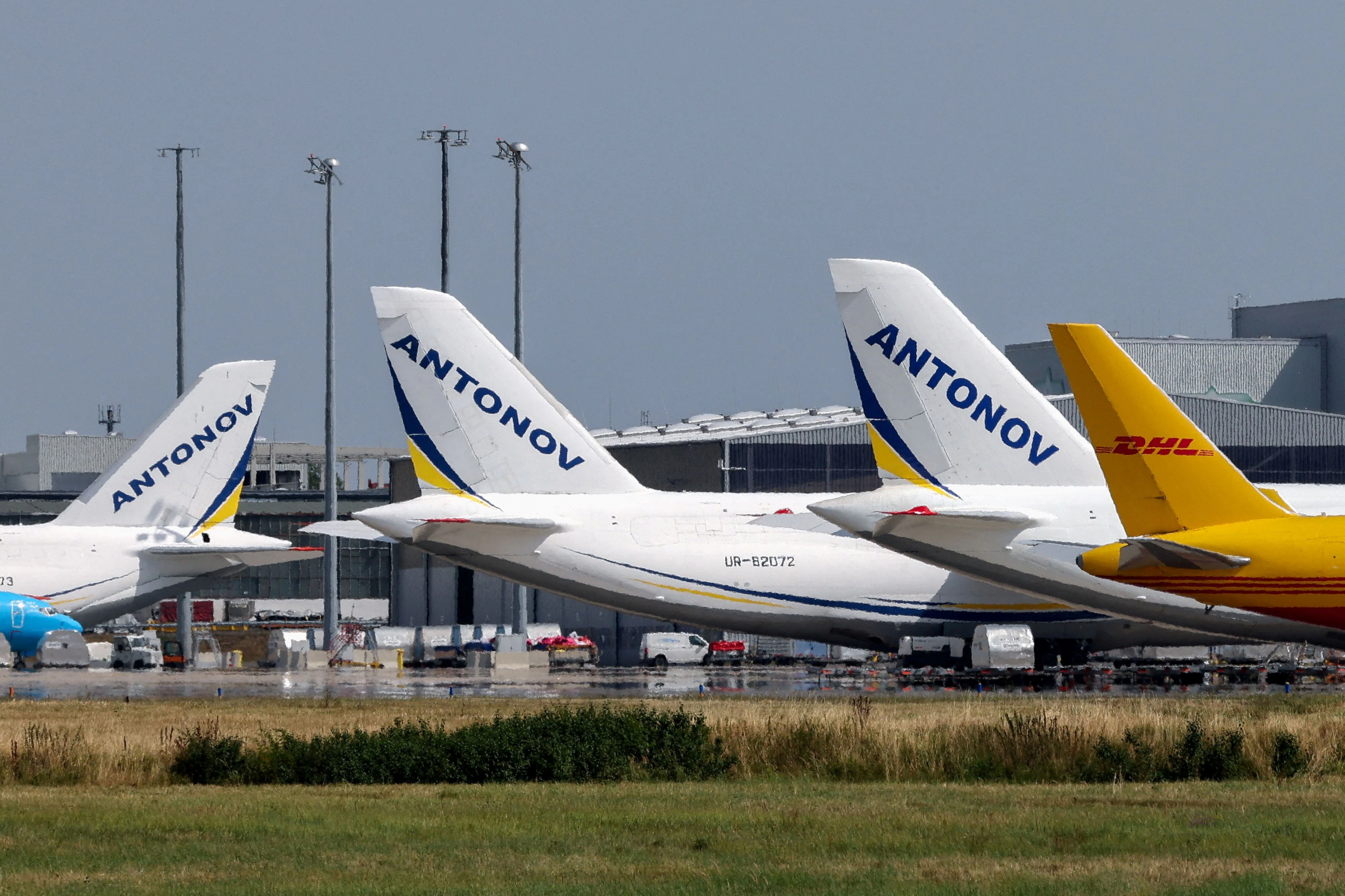 Über den Flughafen Leipzig, wo der versuchte Drohnenanschlag stattfand, werden Waffe- und Materiallieferungen in die Ukraine abgewickelt