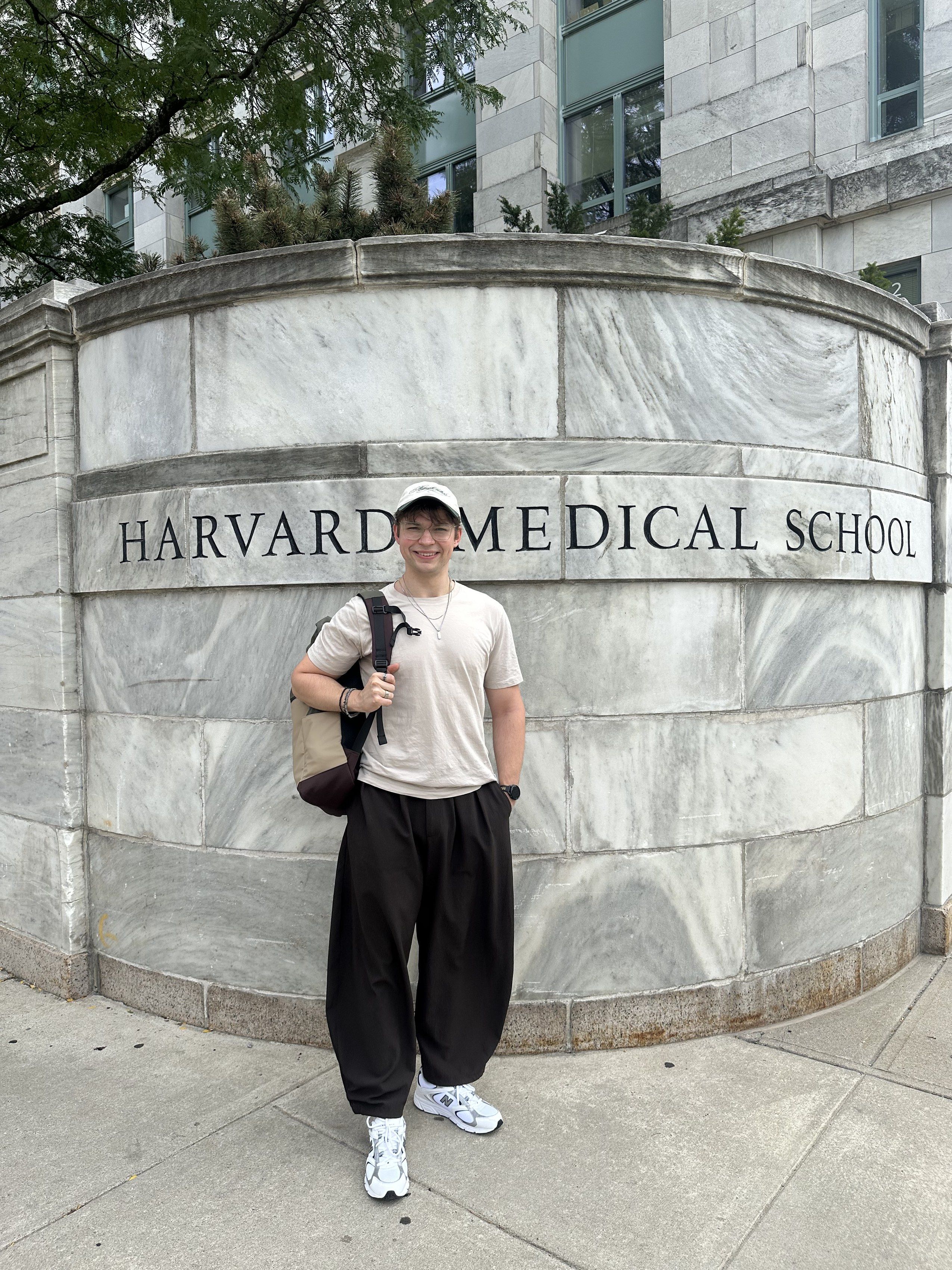 Raphael Suchomel hörte nicht auf zu kämpfen, forscht nun in Harvard.