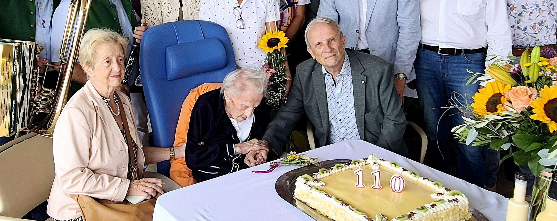 Die Steirerin Erika Strohrigel ist der älteste lebende Mensch in Österreich. Am 18. August 2026 feierte sie ihren 110. Geburtstag mit ihrem bereits über 80-jährigen Sohn Werner.