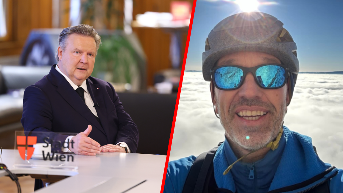 Michael Ludwig geht in einem 