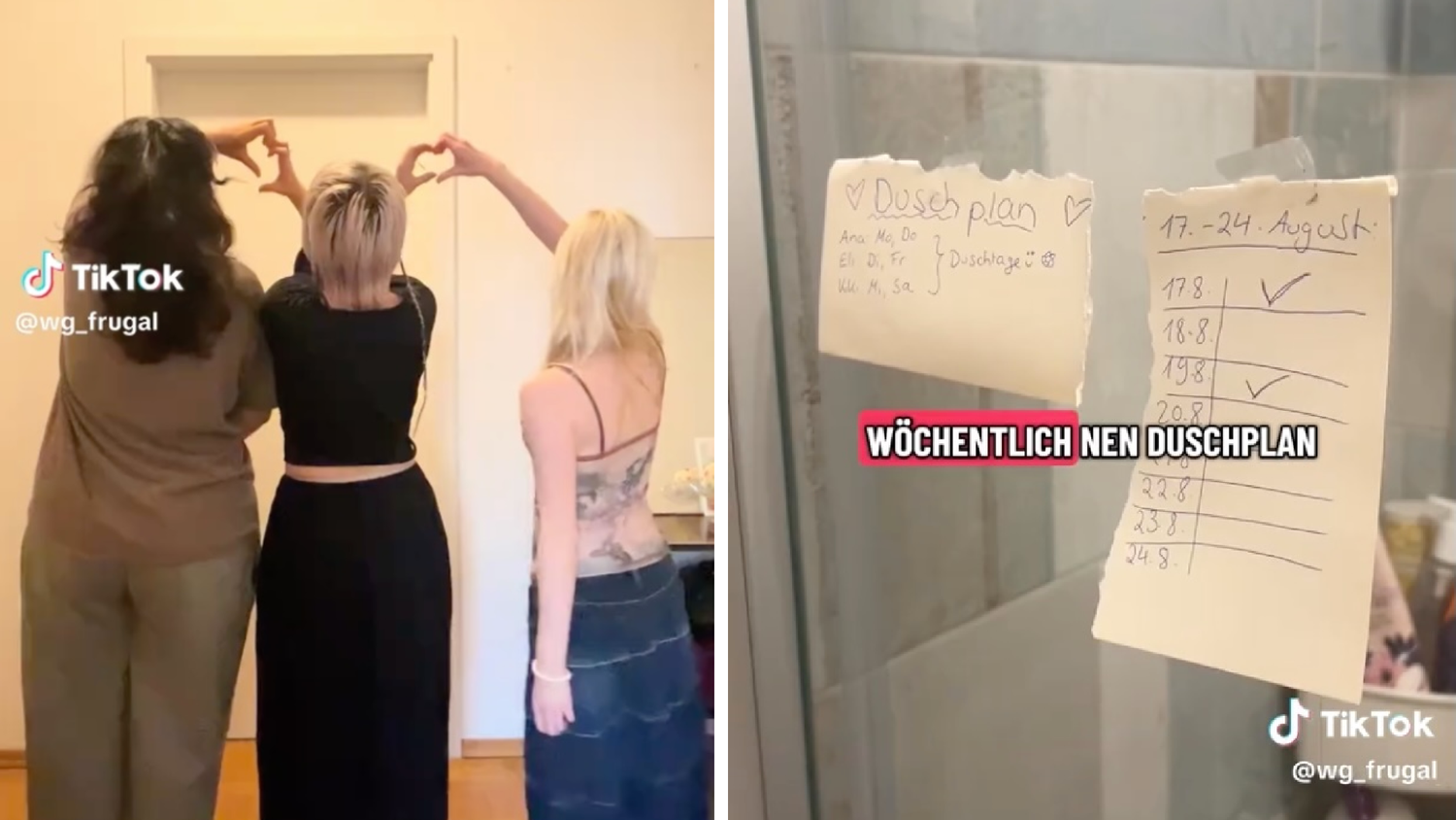Heute.at - Sparen extrem: Diese WG duscht nur alle drei Tage