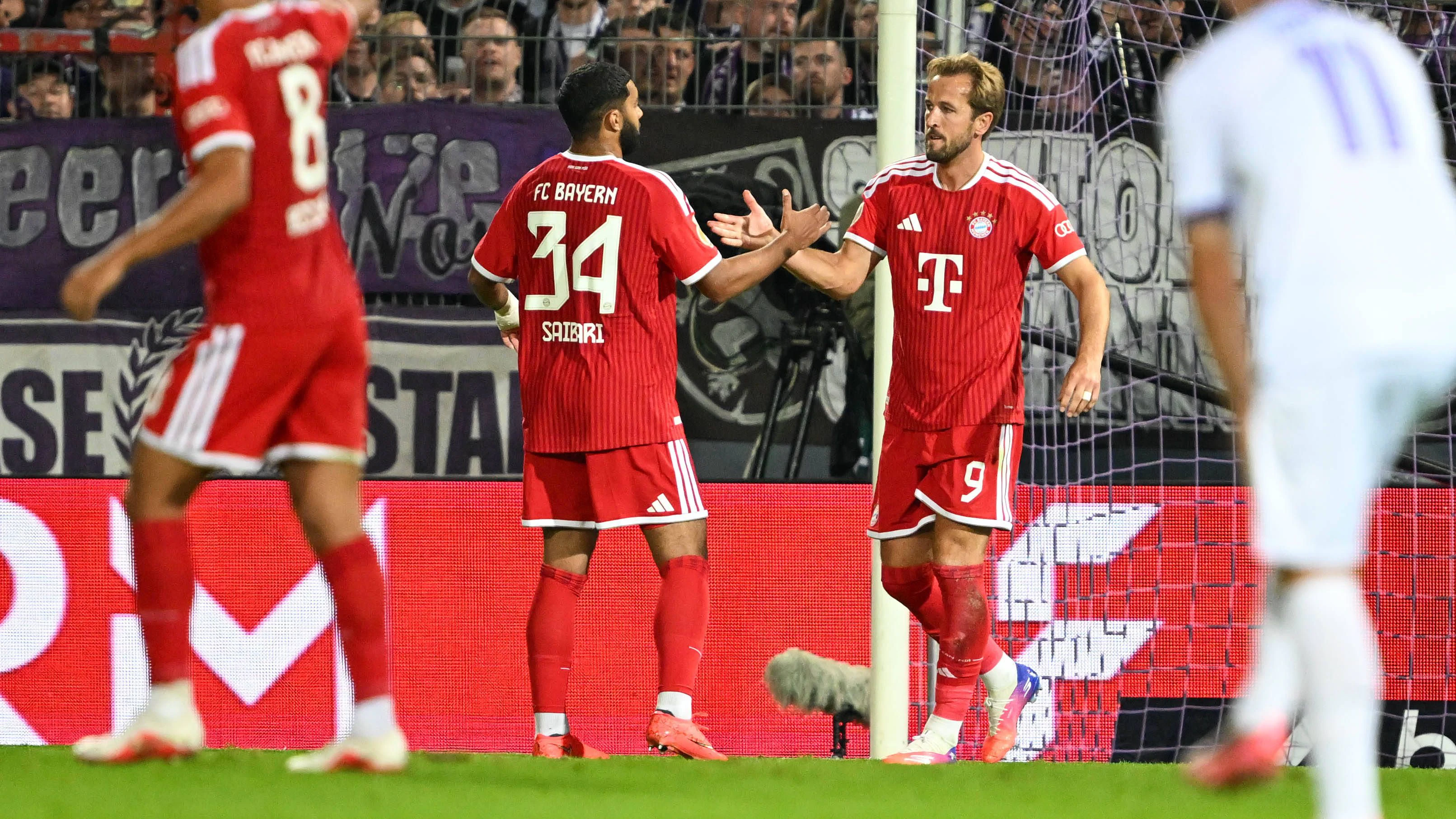 Die Bayern steigen im DFB-Pokal nur mit etwas Mühe auf. 