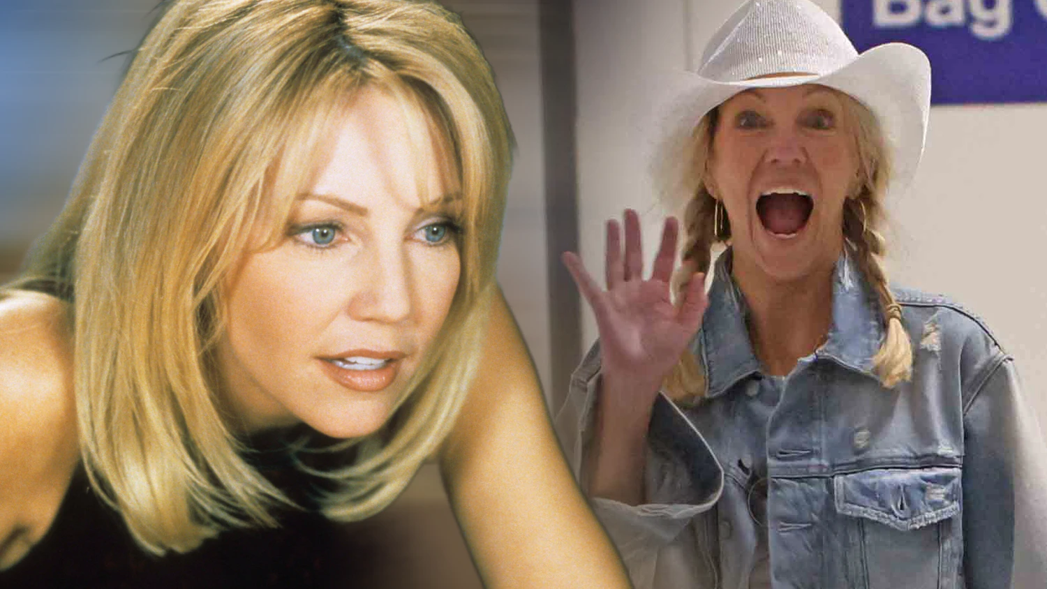 "Melrose Place"-Star Locklear zeigte sich gut gelaunt am Flughafen.
