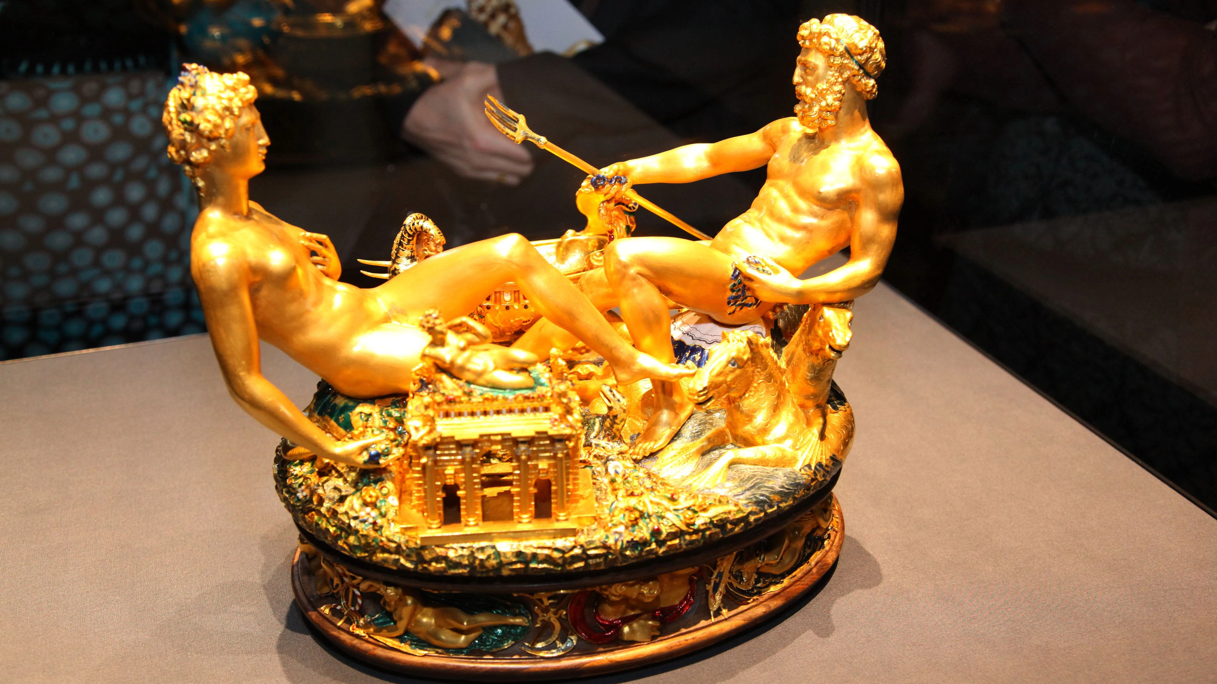 Die "Saliera" von Benvenuto Cellini wurde 2003 aus dem KHM gestohlen.