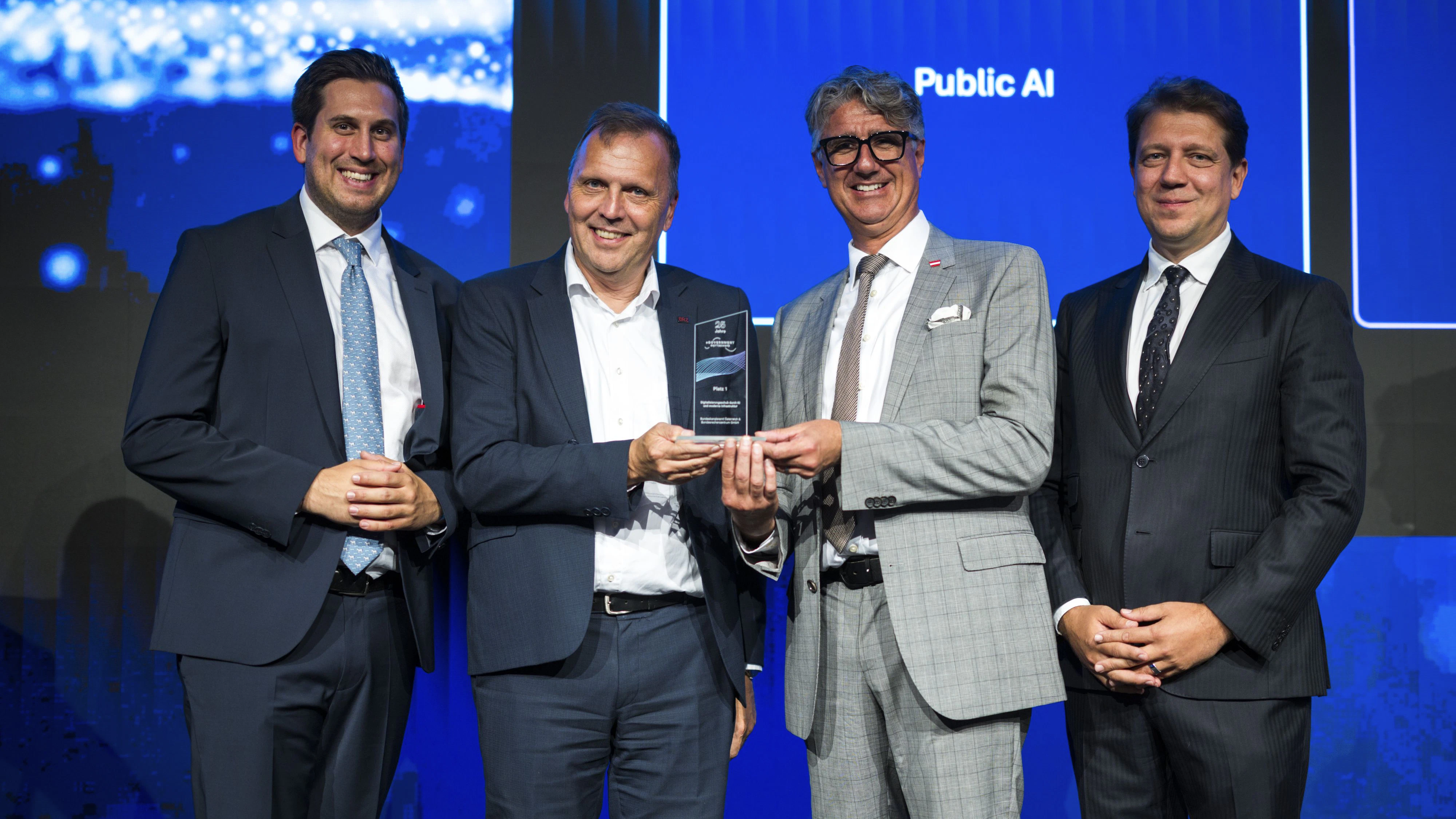 Österreich holt mit der Verwaltungs-KI Platz eins beim eGovernment-Wettbewerb.