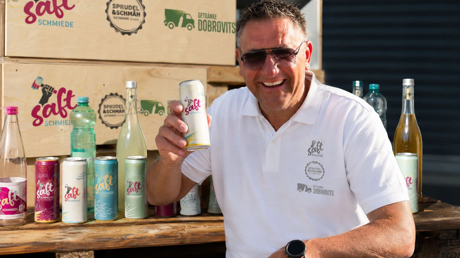 Mit drei spezialisierten Unternehmen von der "Saft"-Idee zum fertigen Produkt.