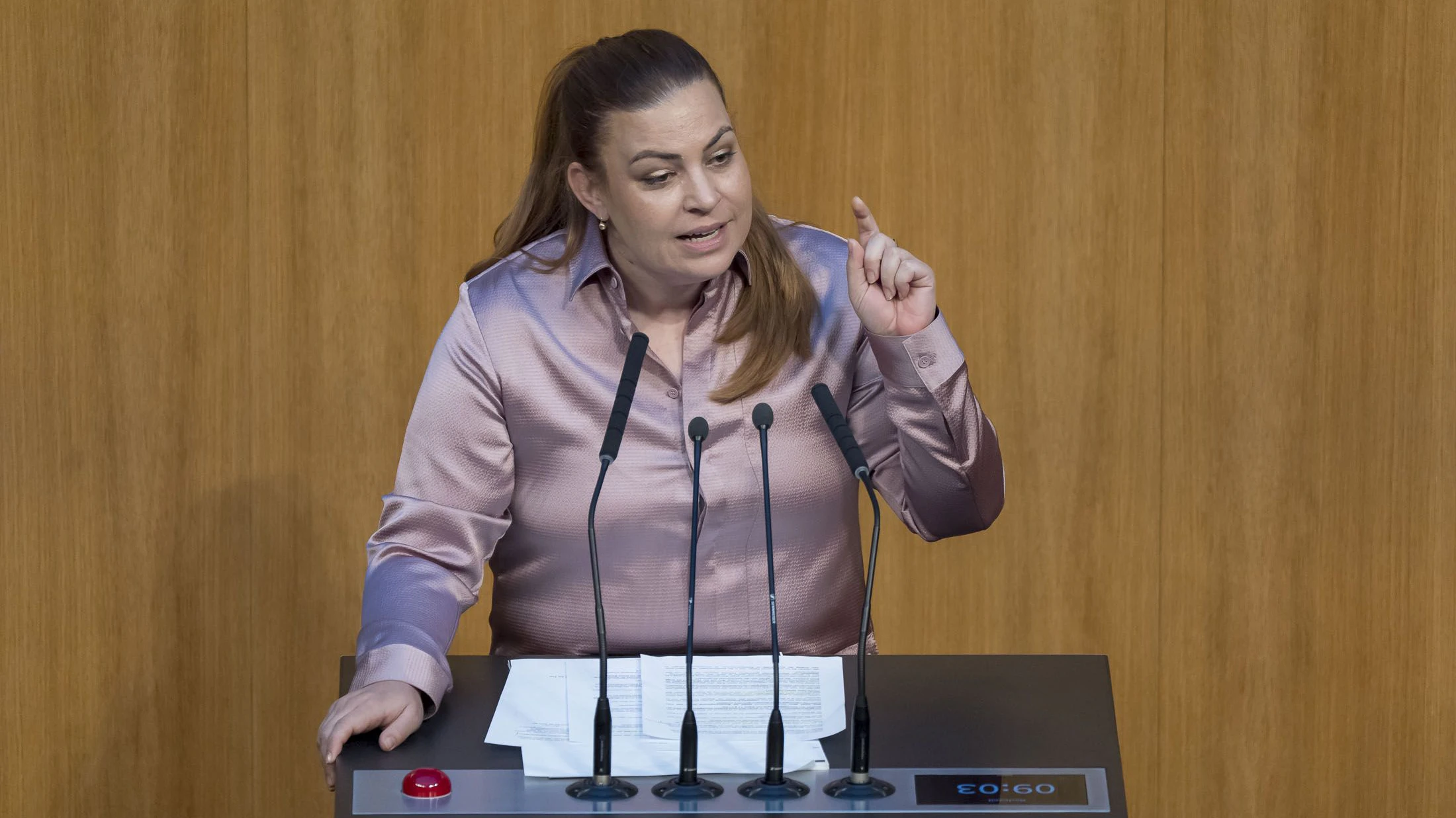 Die grüne Finanzsprecherin Nina Tomaselli kritisiert den geplanten Zukunftsdepot scharf.