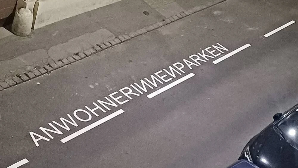Heute.at - Dieser Gender-Parkplatz sorgt für Lacher in Wien