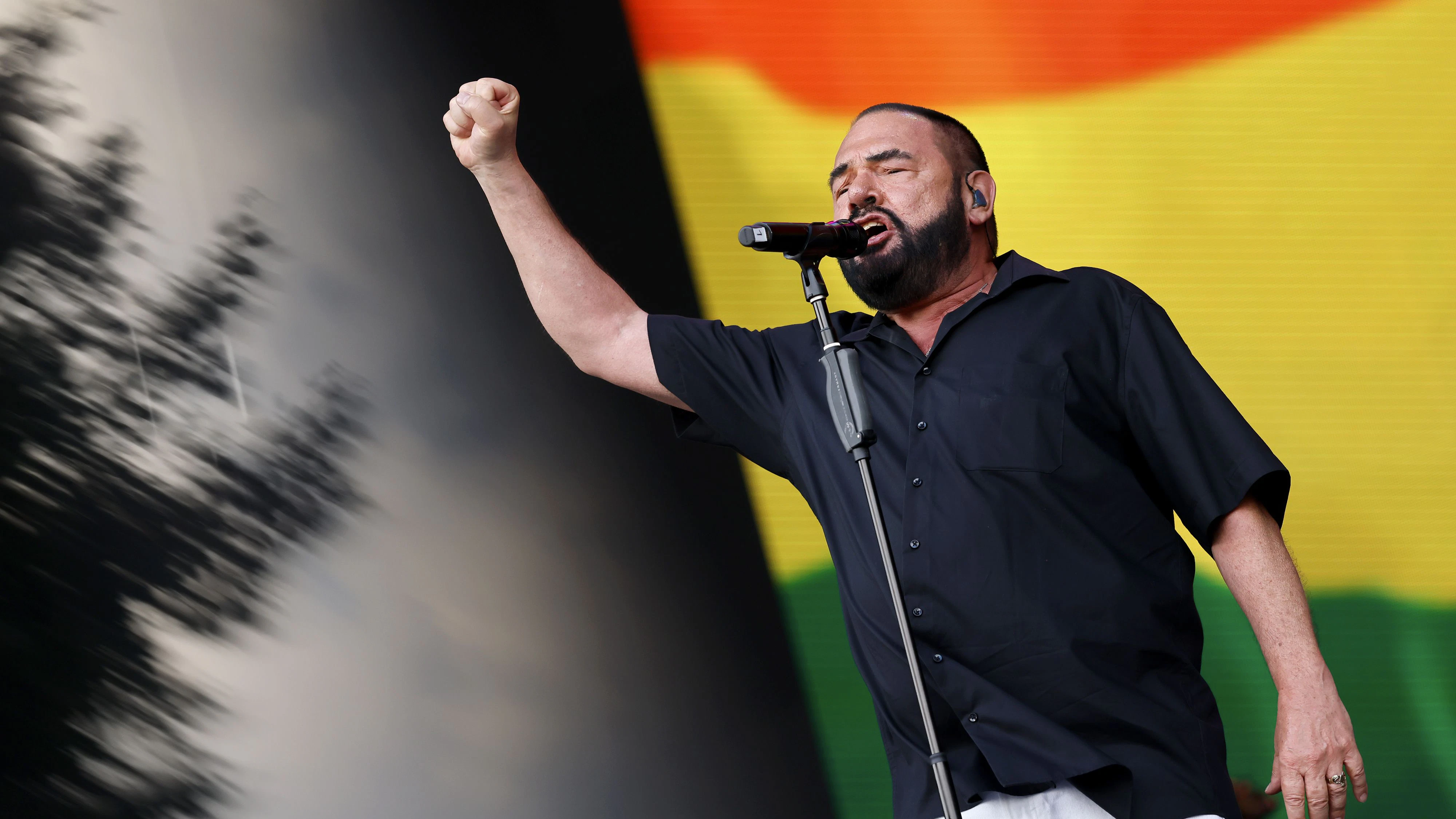  Sänger Marian Gold von der Band Alphaville beim Rainbow Festival 2026 am Fühlinger See.