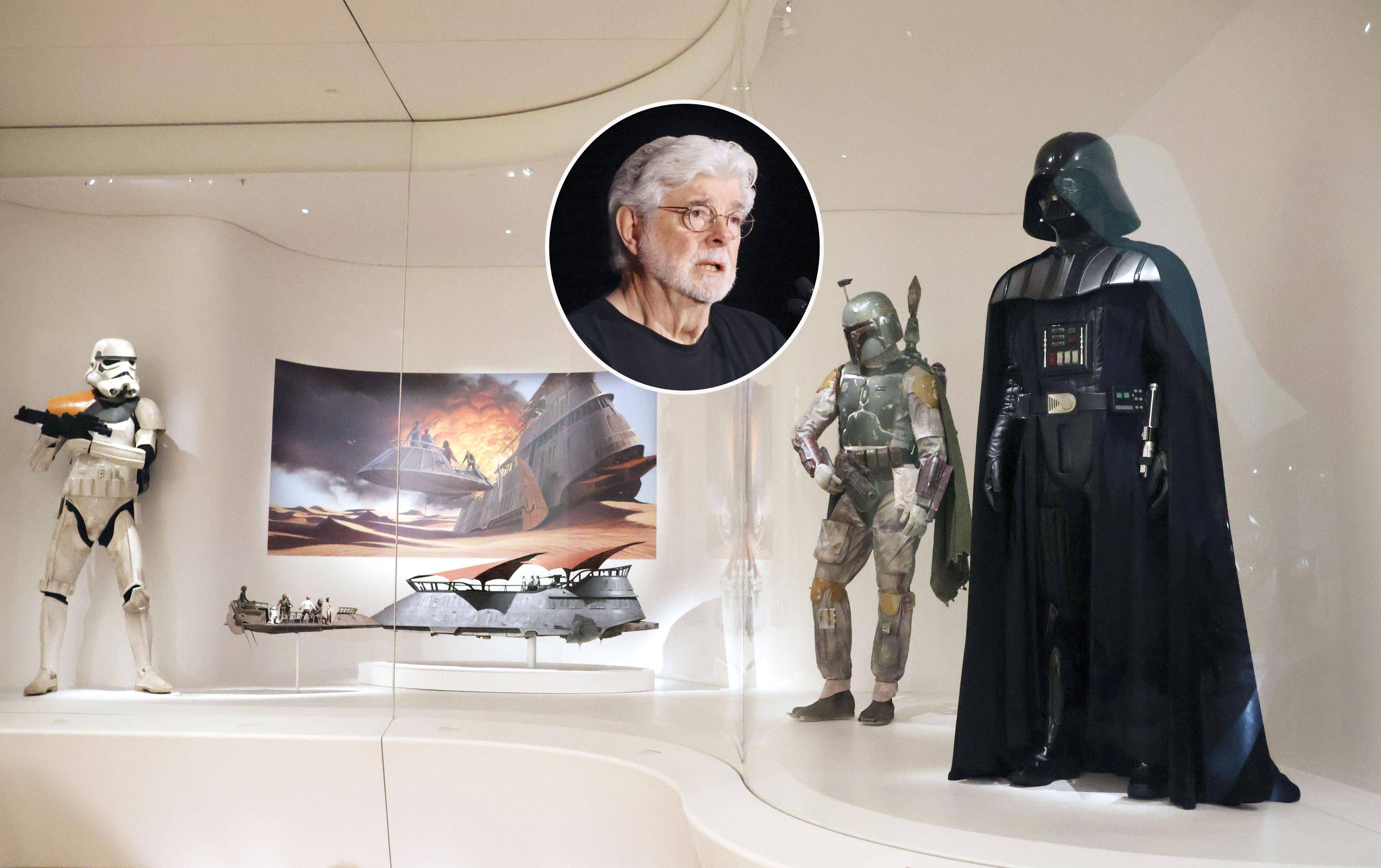 George Lucas hat sein Museum in Los Angeles eröffnet. 