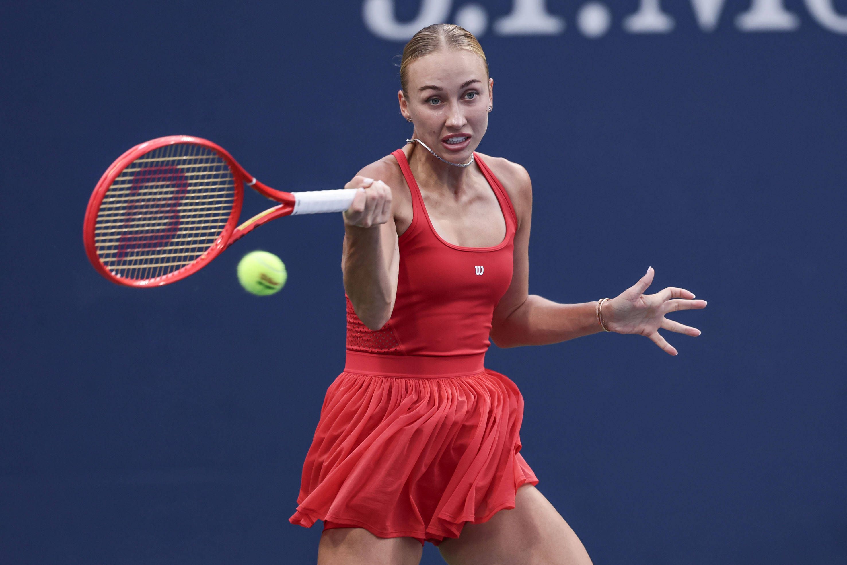 Österreichs Tennis-Ass Anastasia Potapova. 