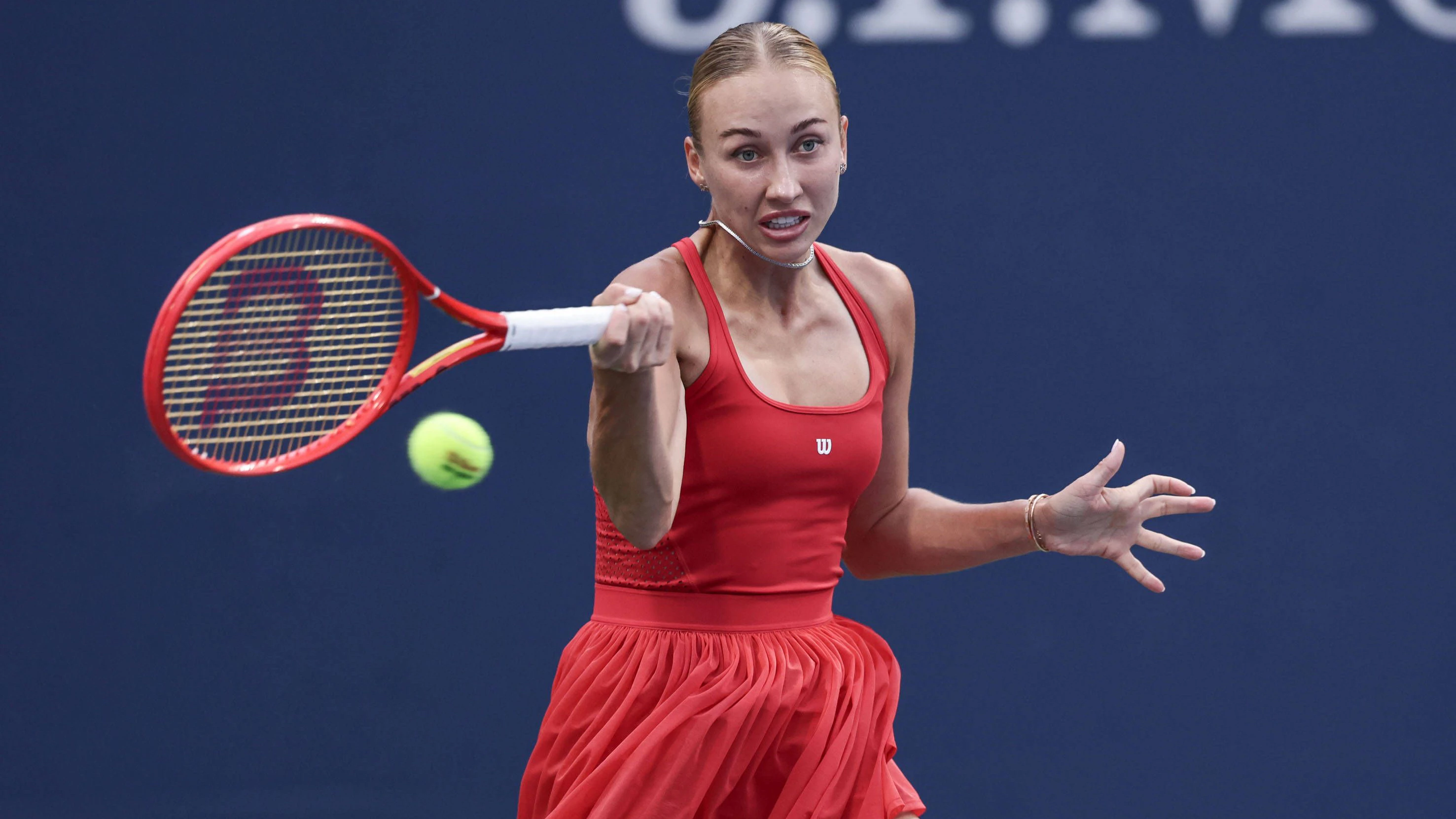 Österreichs Tennis-Ass Anastasia Potapova. 