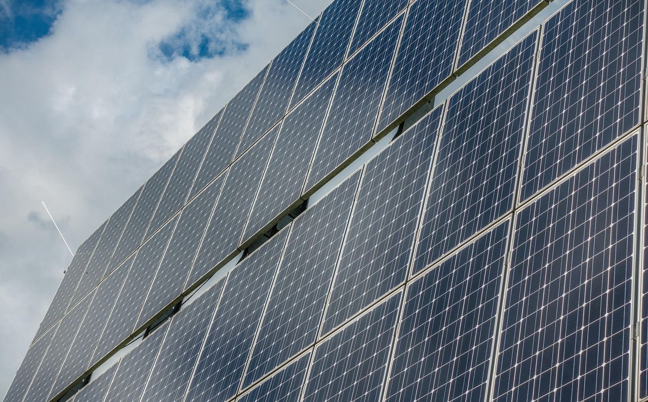 Solaranlage zur Stromerzeugung